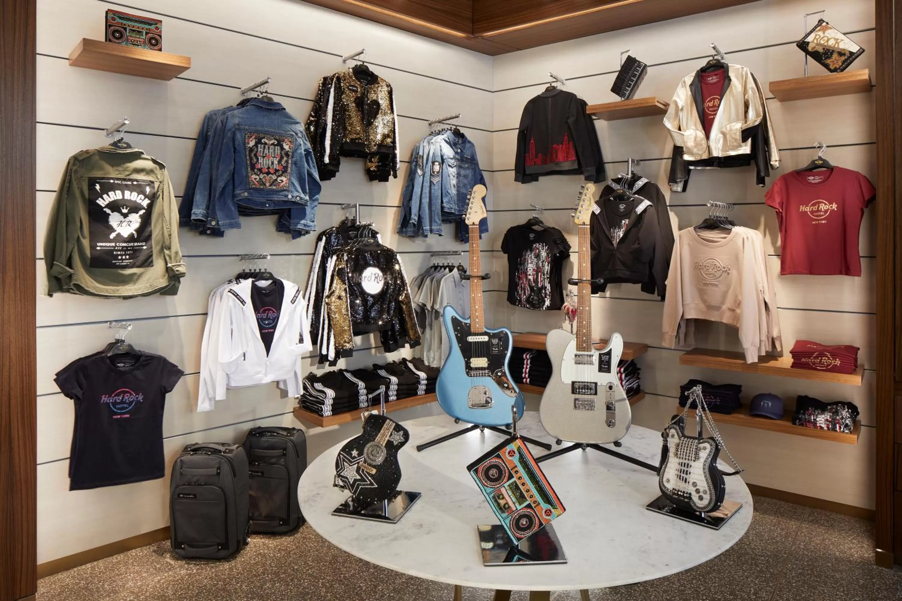 Shopping Area in Hard Rock Hotel New York