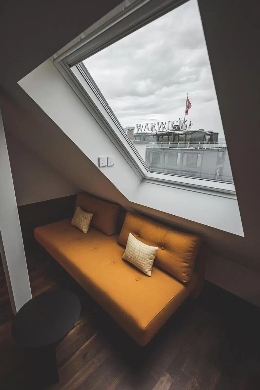 Living room, Seating Area in Hotel Bernina Geneva