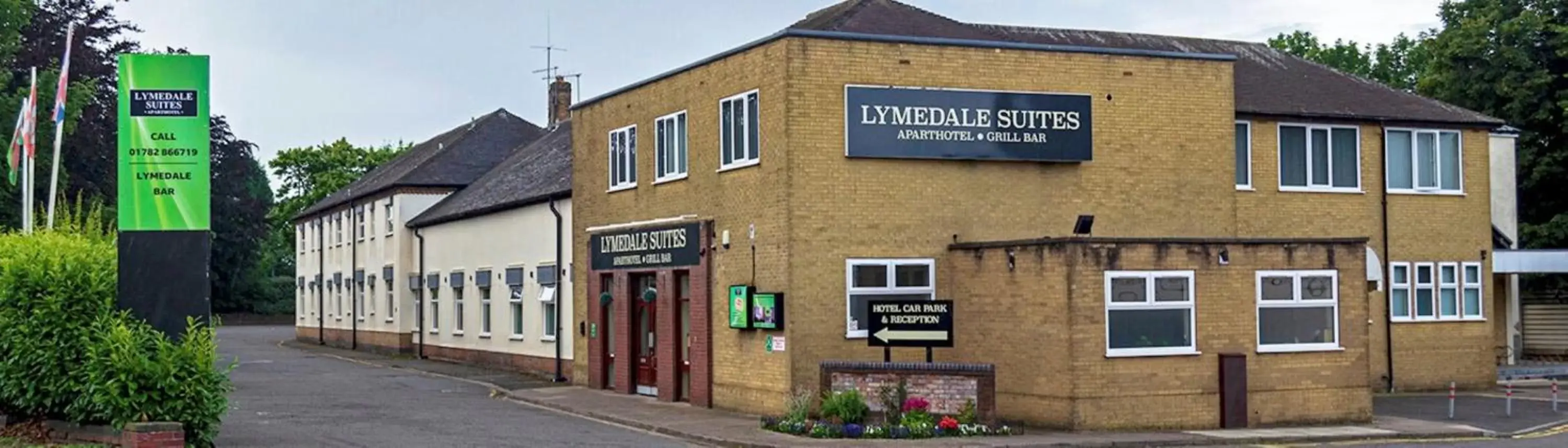 Facade/entrance in Lymedale Suites Studios & Aparthotel in NEWCASTLE UNDER LYME & STOKE