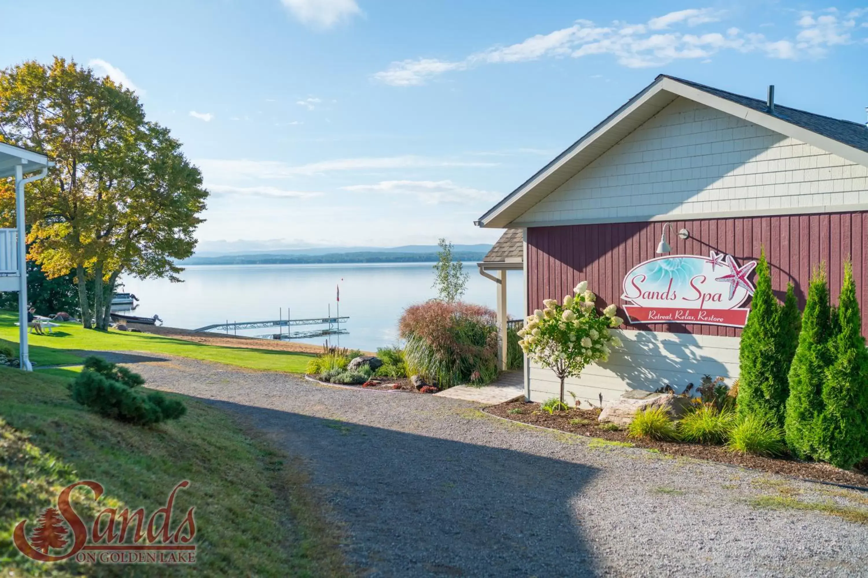 Property building in Sands on Golden Lake