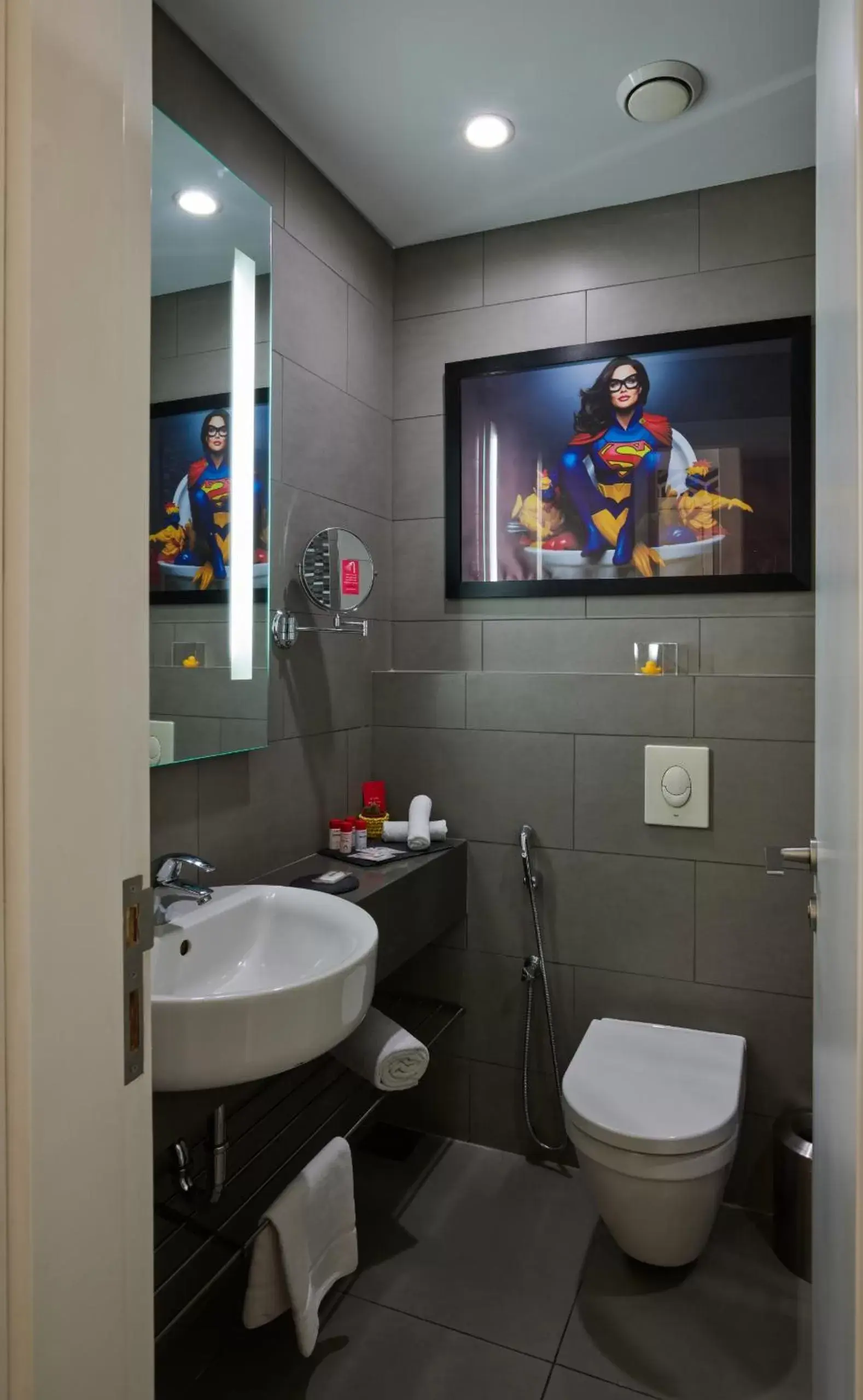 Toilet, Bathroom in The Smallville Hotel