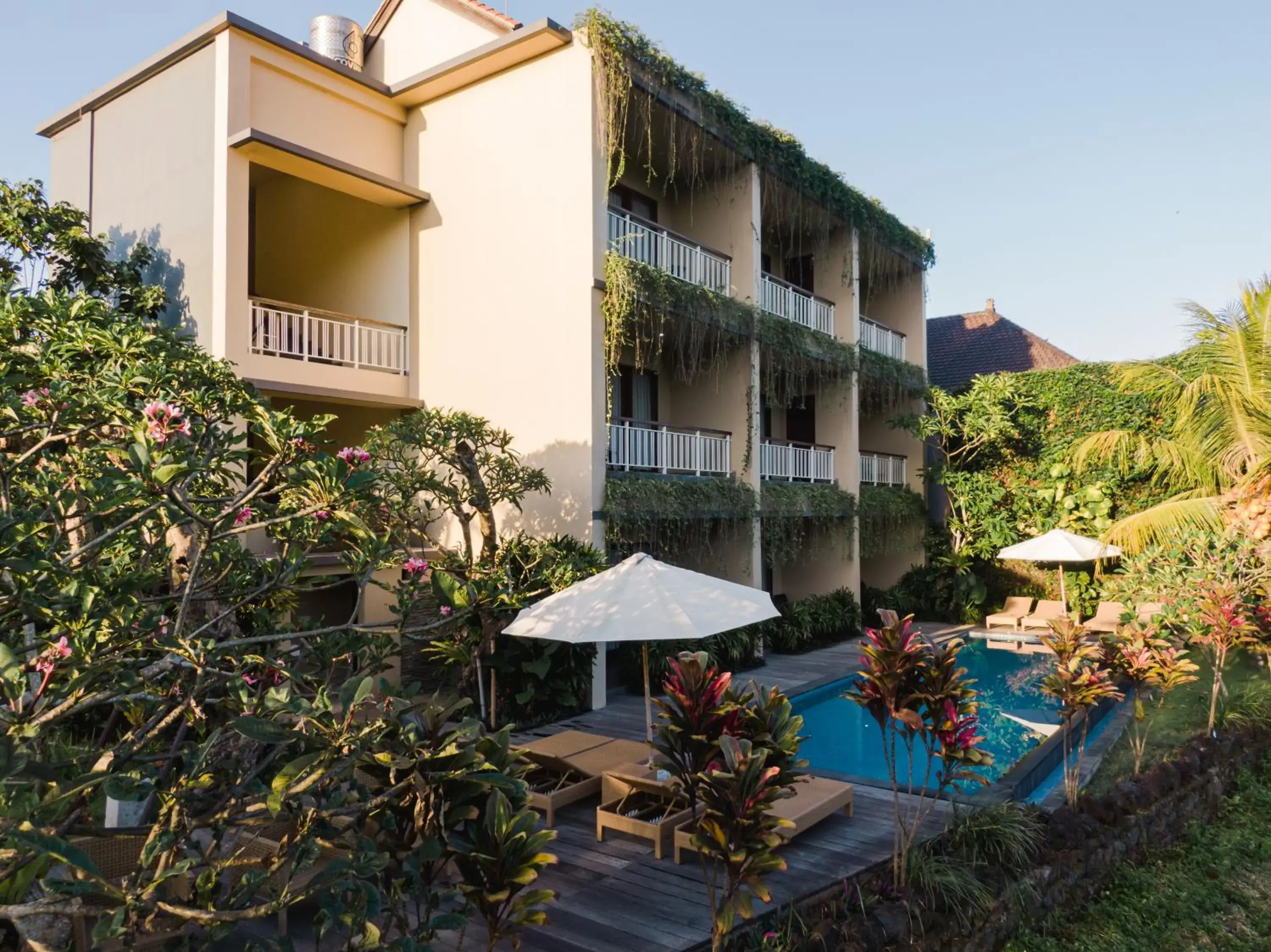 Bird's eye view, Property Building in Byasa Ubud Hotel