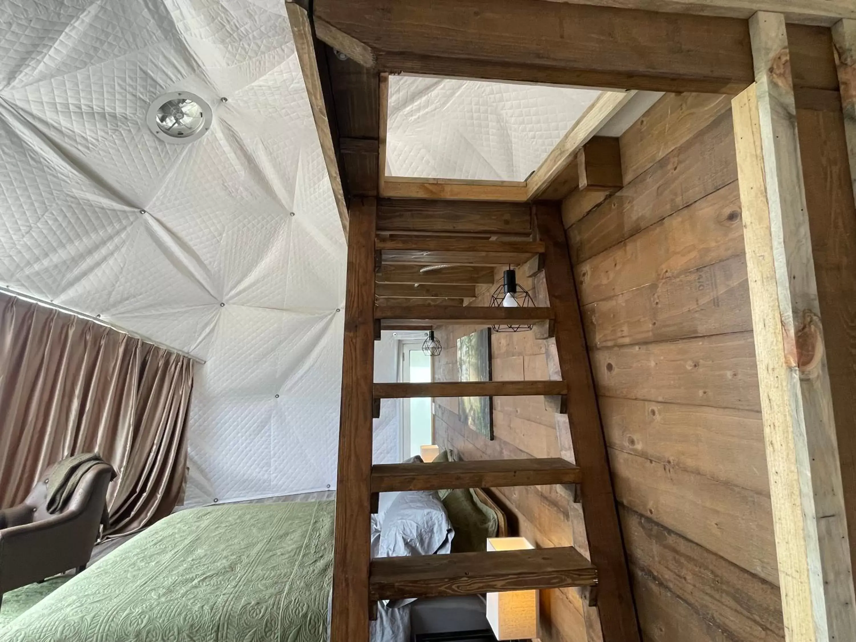 Bedroom, Bunk Bed in Canyon Rim Domes - A Luxury Glamping Experience!!