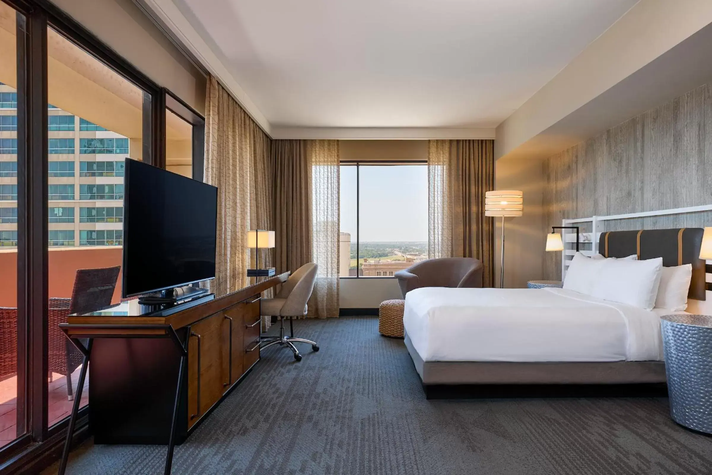 Queen Room with Balcony in The Worthington Renaissance Fort Worth Hotel