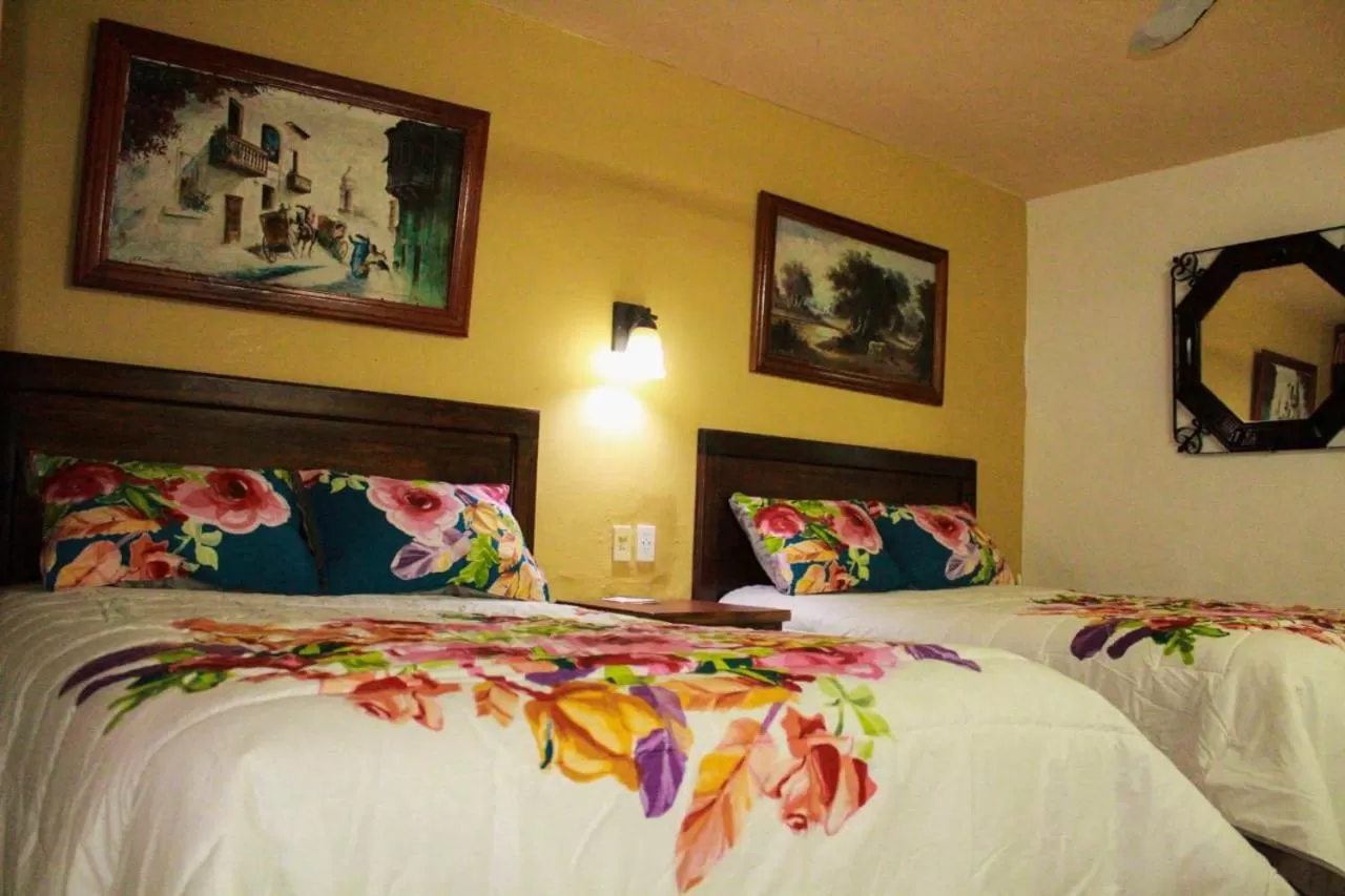 Bed in Hotel San Clemente