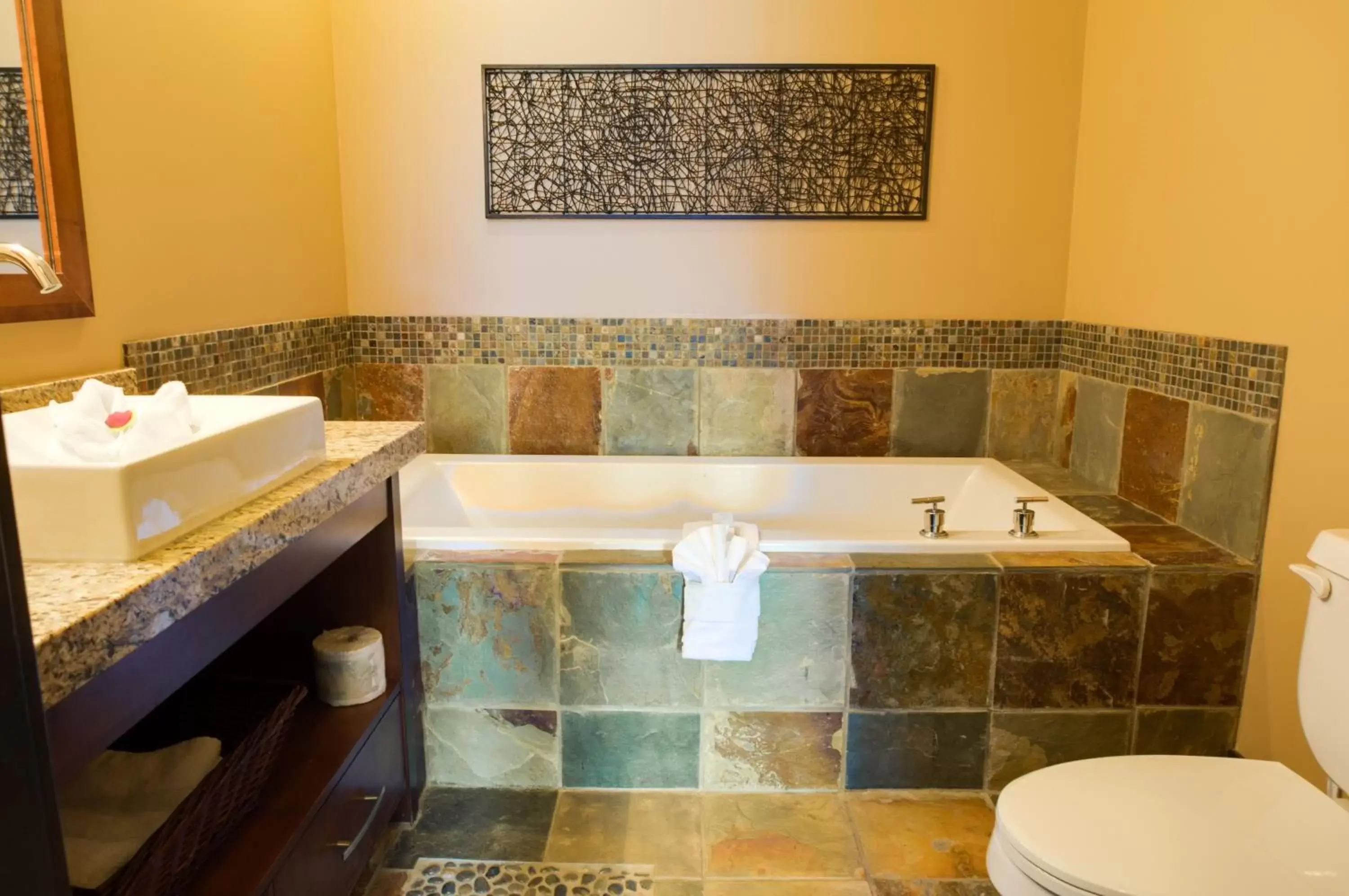 Bathroom in Silver Creek Lodge