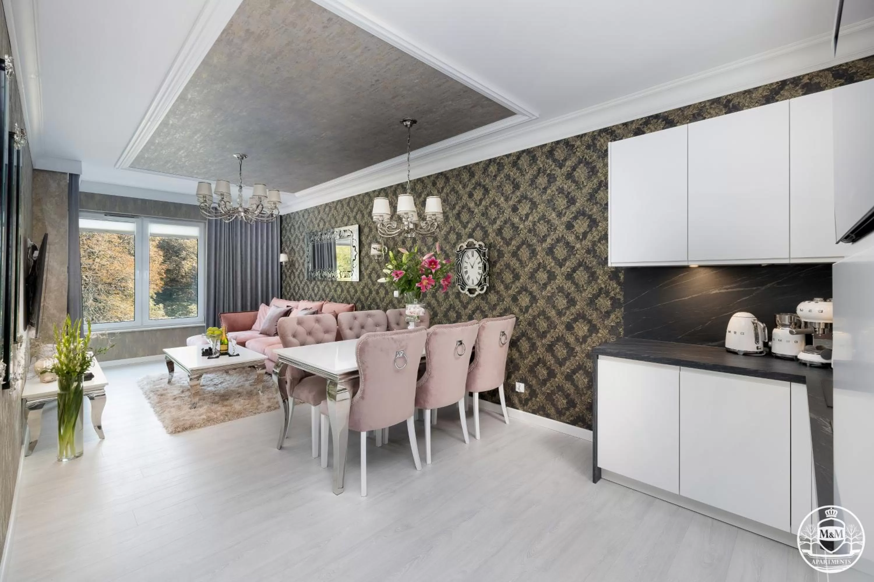 Kitchen or kitchenette in M&M-Spa&Art Bali, Nadmorskie Tarasy