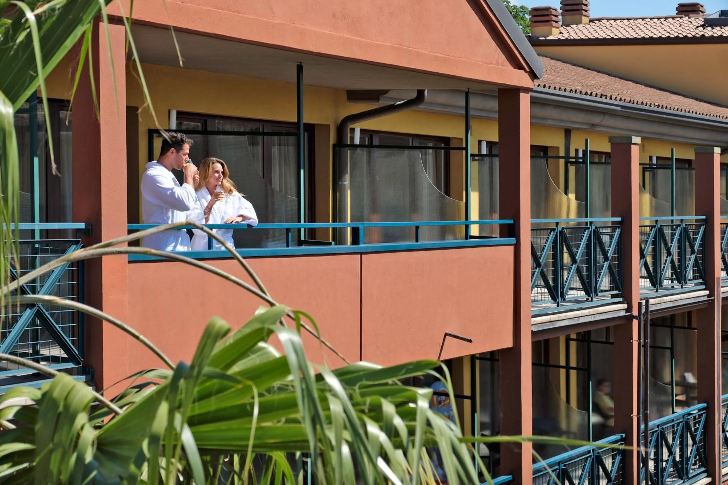 Balcony/Terrace in Parc Hotel Gritti