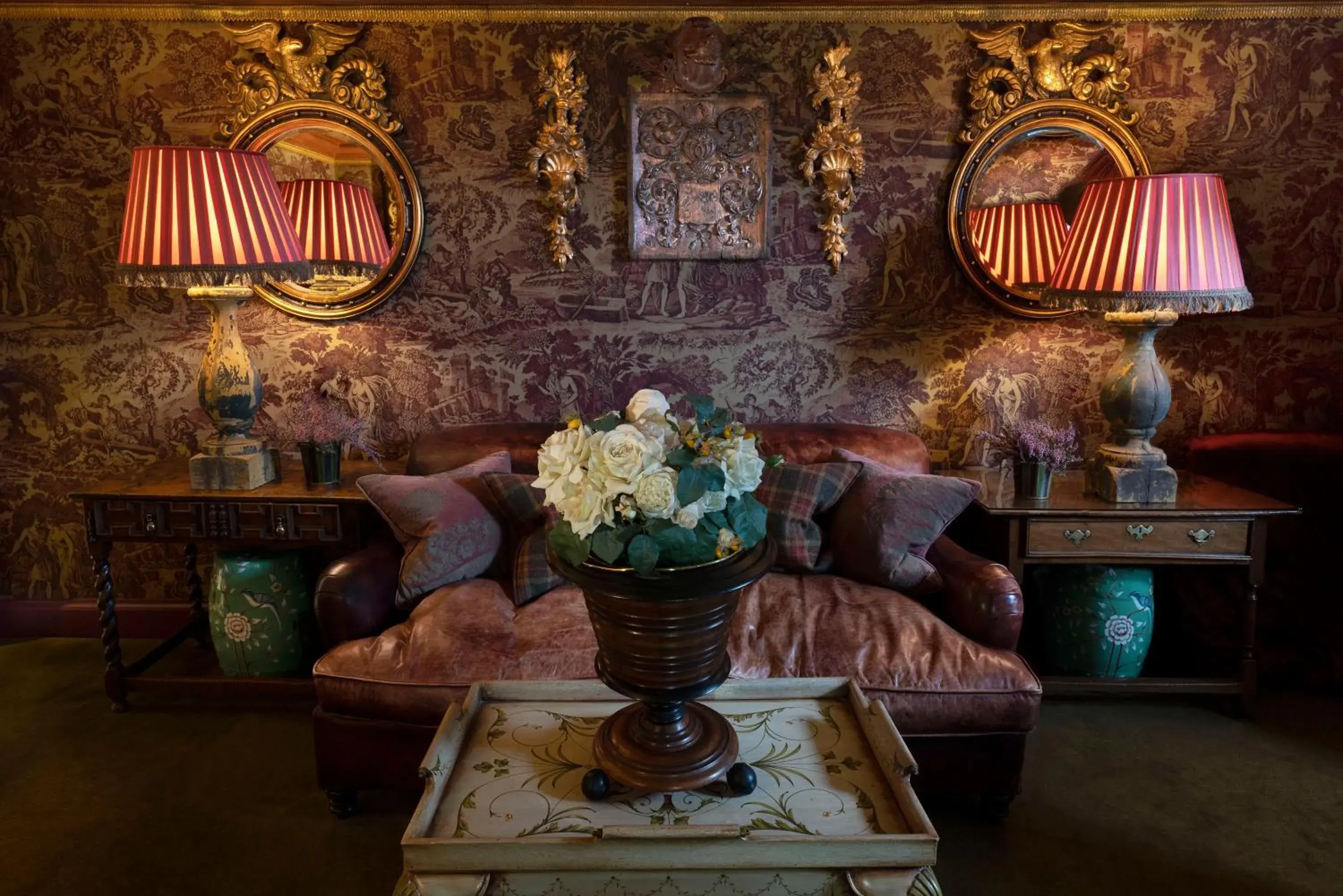 Living room in Prestonfield House