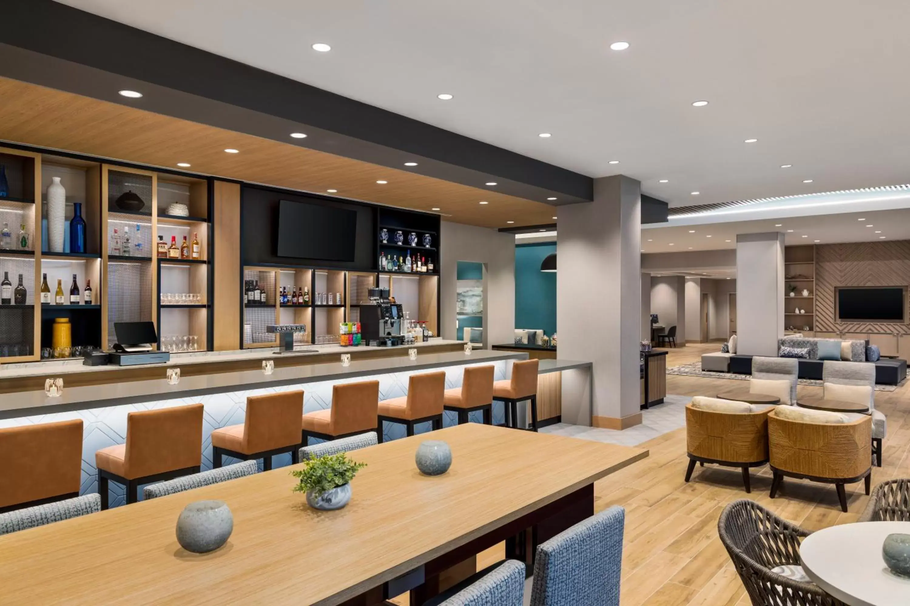 Lobby or reception, Lounge/Bar in Hyatt Place Virginia Beach Oceanfront