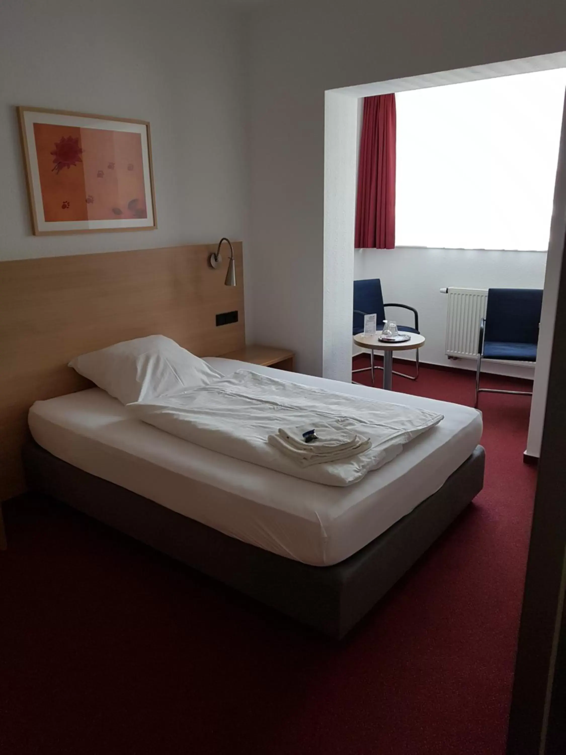 Photo of the whole room, Bed in Hotel Haus vom Guten Hirten