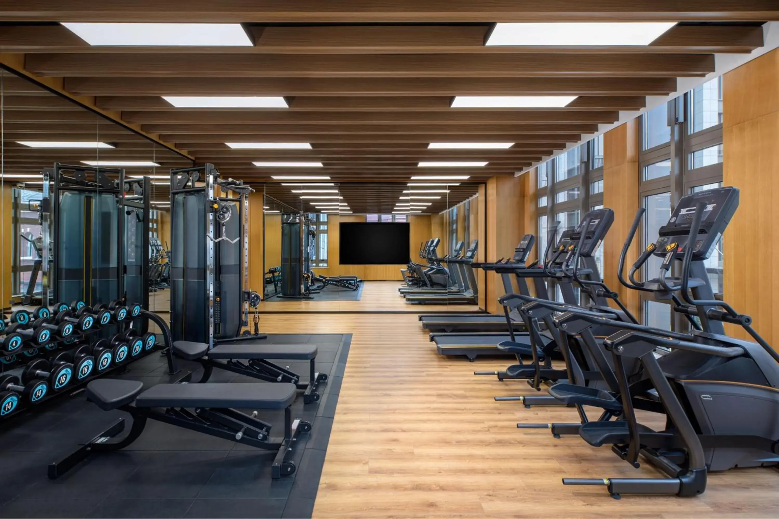 Fitness centre/facilities, Fitness Center/Facilities in Fairfield by Marriott Shanghai Hongqiao NECC