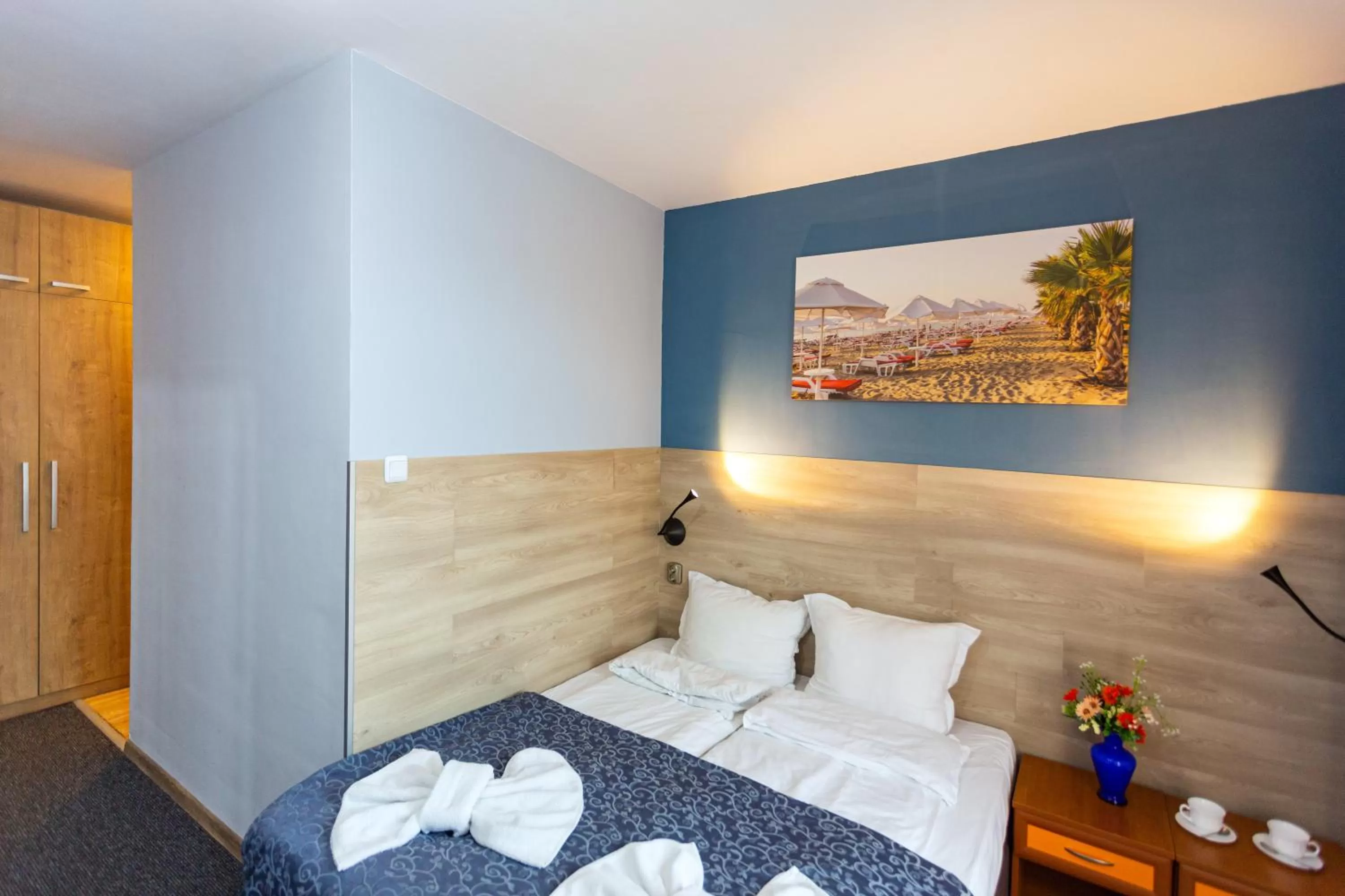 Bed in Family Hotel Jemelly