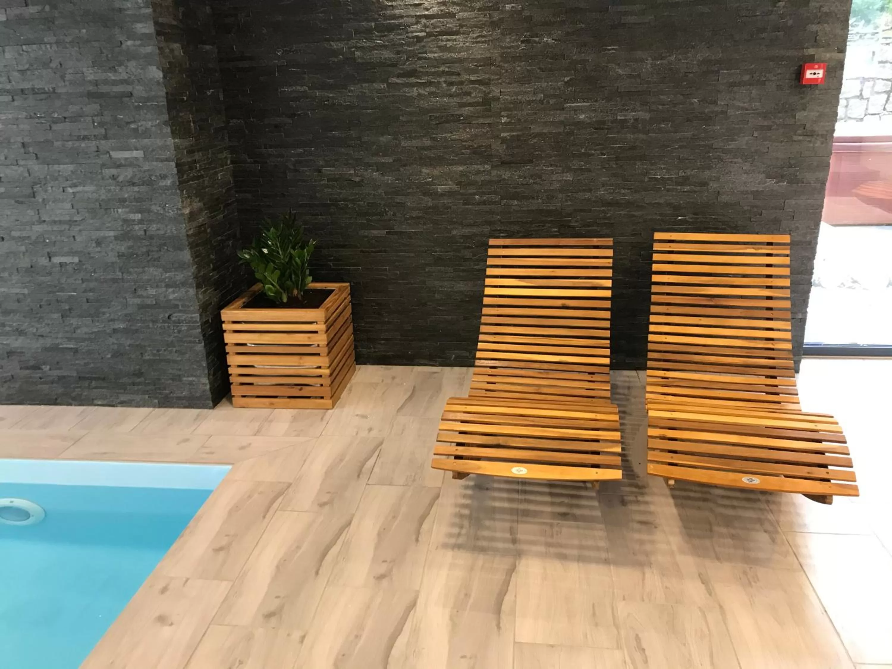 Swimming pool in dask resort