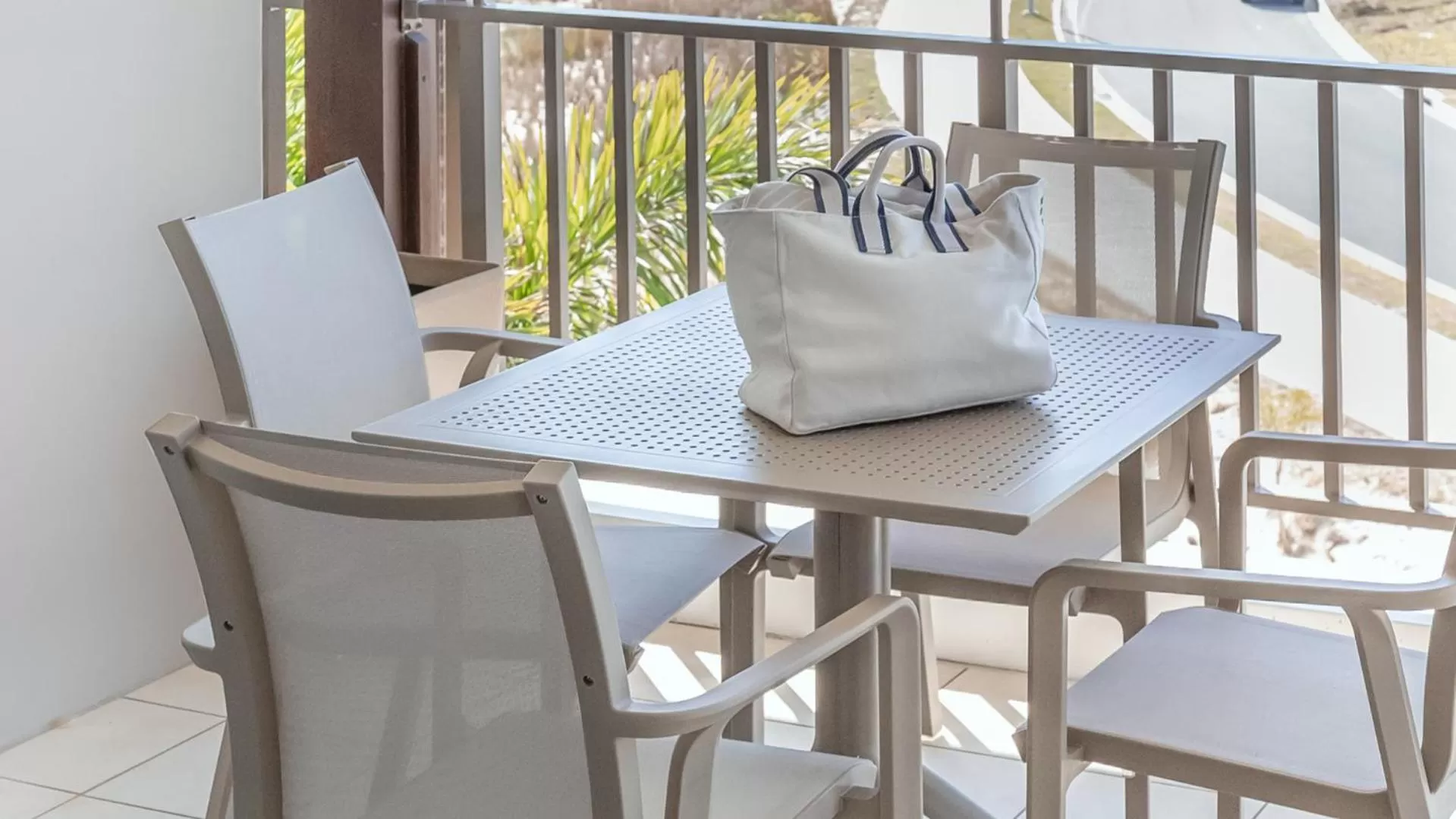 Balcony/Terrace in Oaks Casuarina Santai Resort