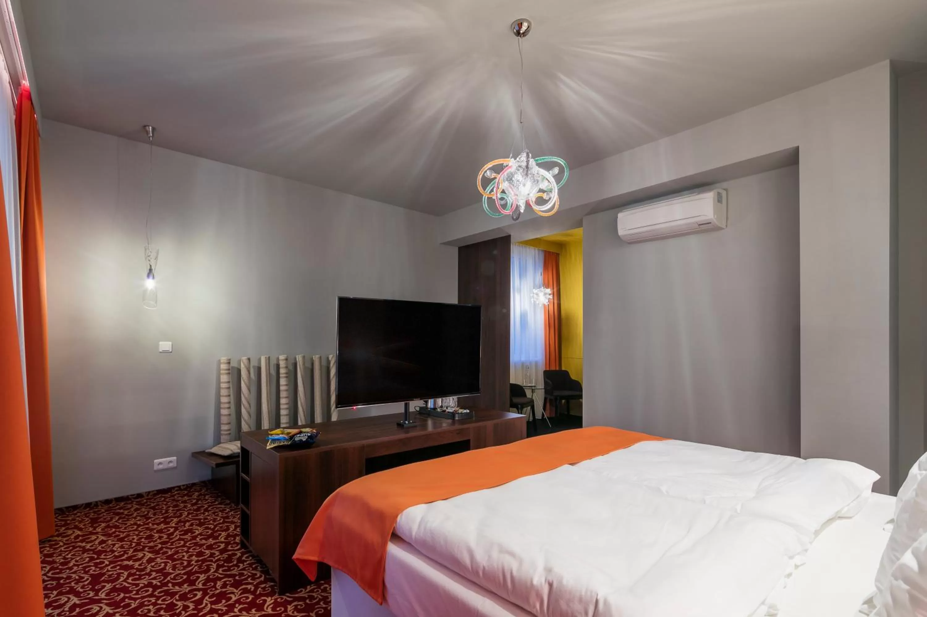 Bedroom, Bed in Pytloun Imperial Design Suites