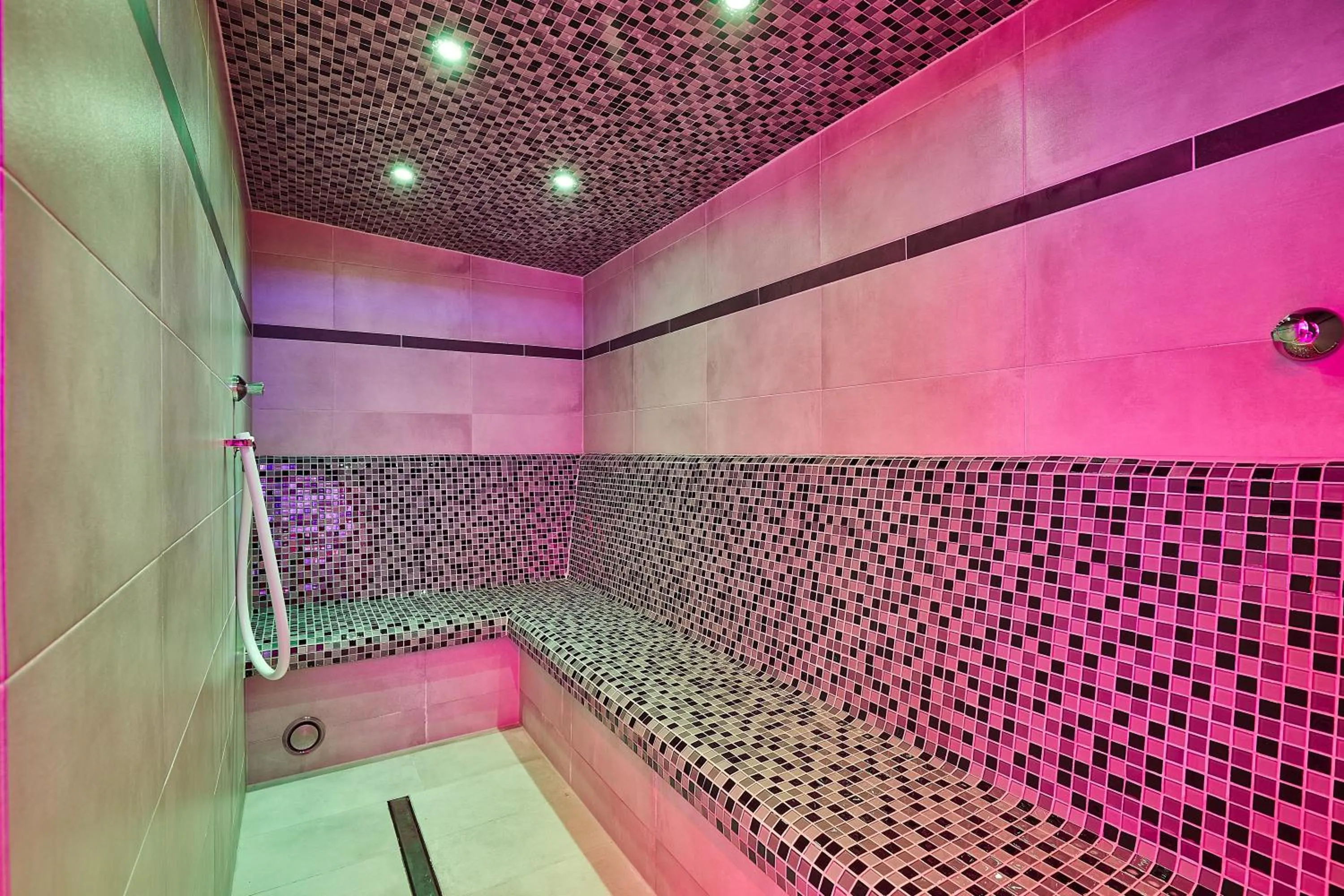 Steam room in Hotel Rupertihof