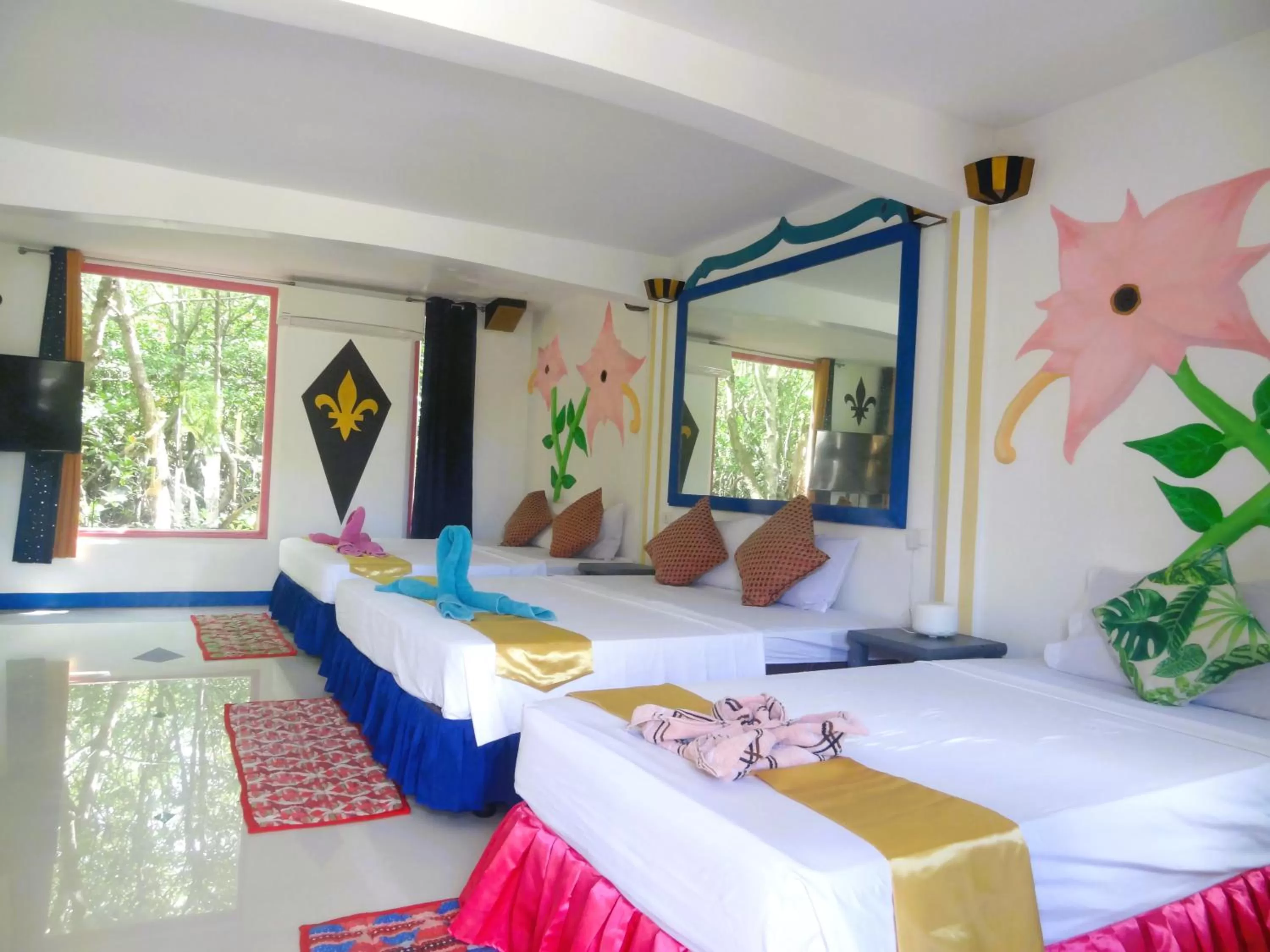 Bed in MG Chateau Resort