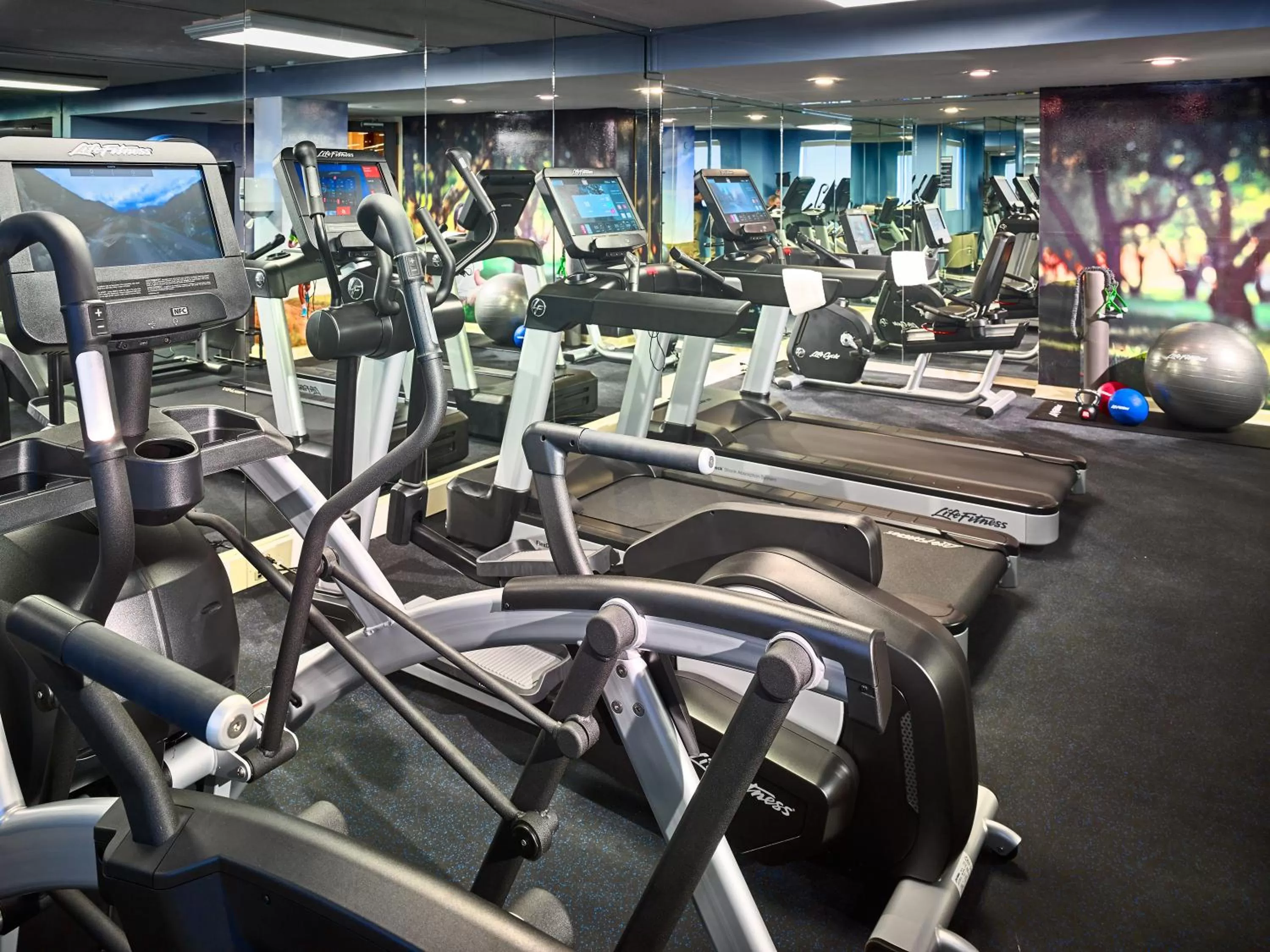 Fitness centre/facilities in The Hotel at Auburn University