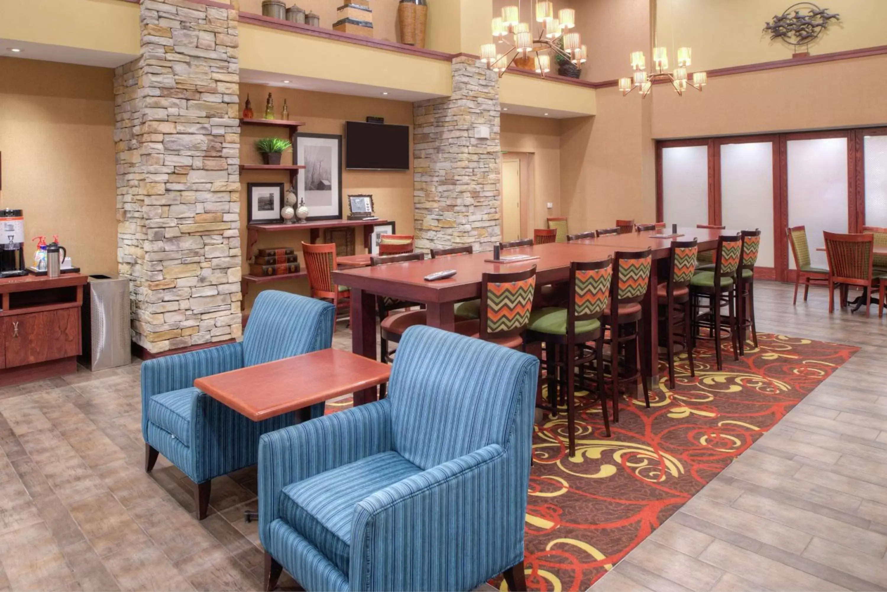 Lobby or reception in Hampton Inn & Suites Rifle