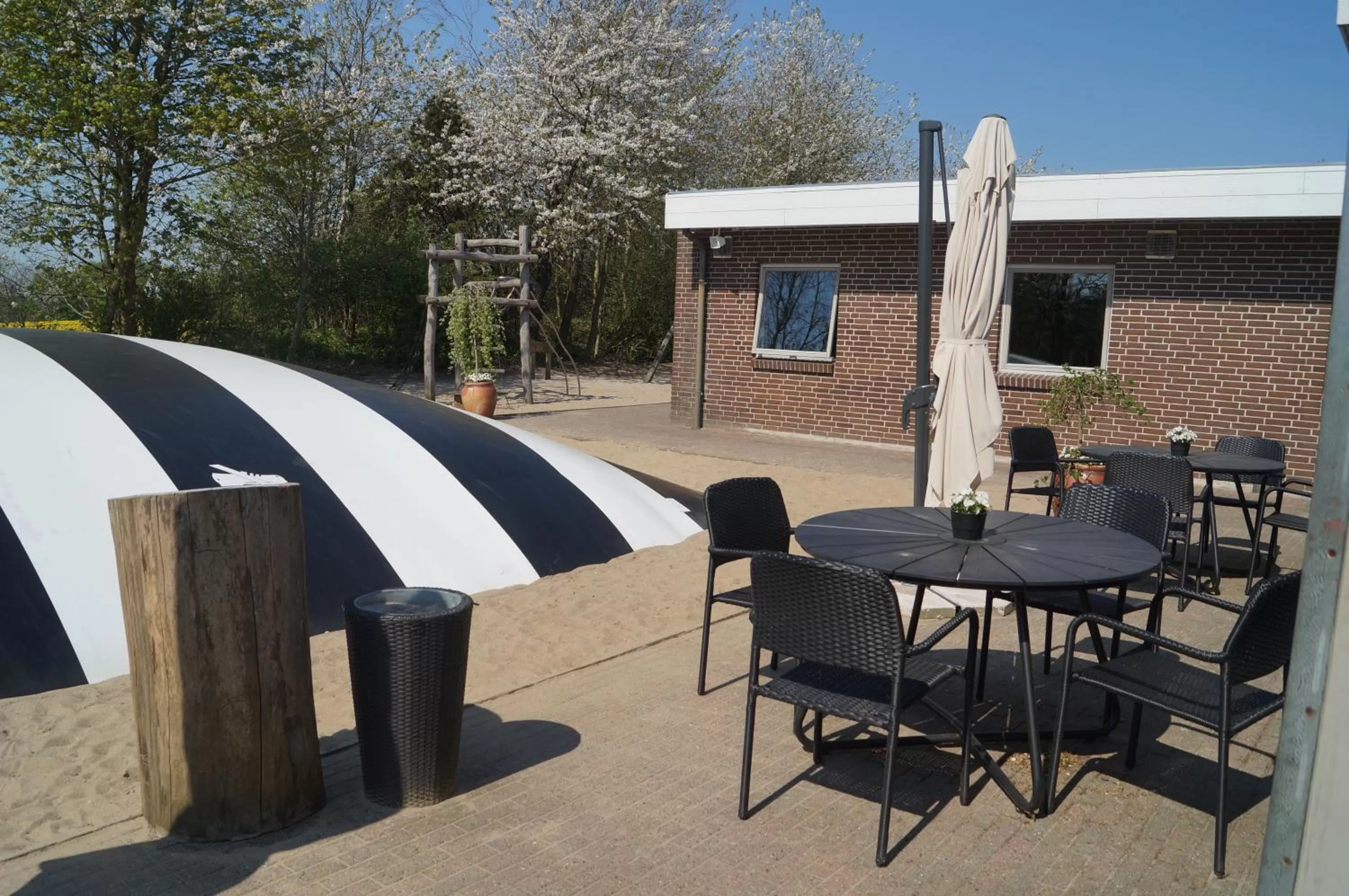 Garden in Hotel Pejsegaarden