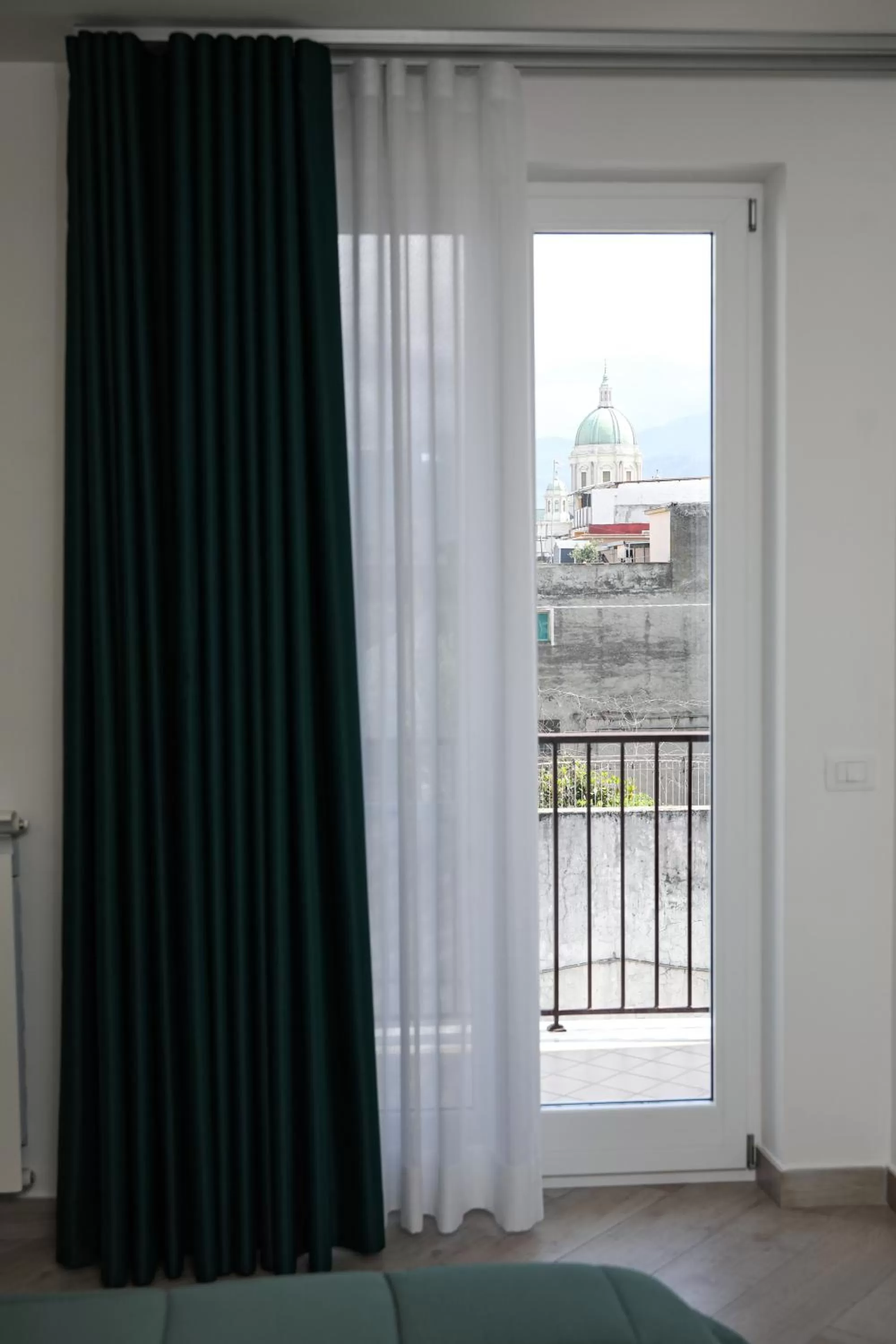View (from property/room), Bed in Palazzo Archeo