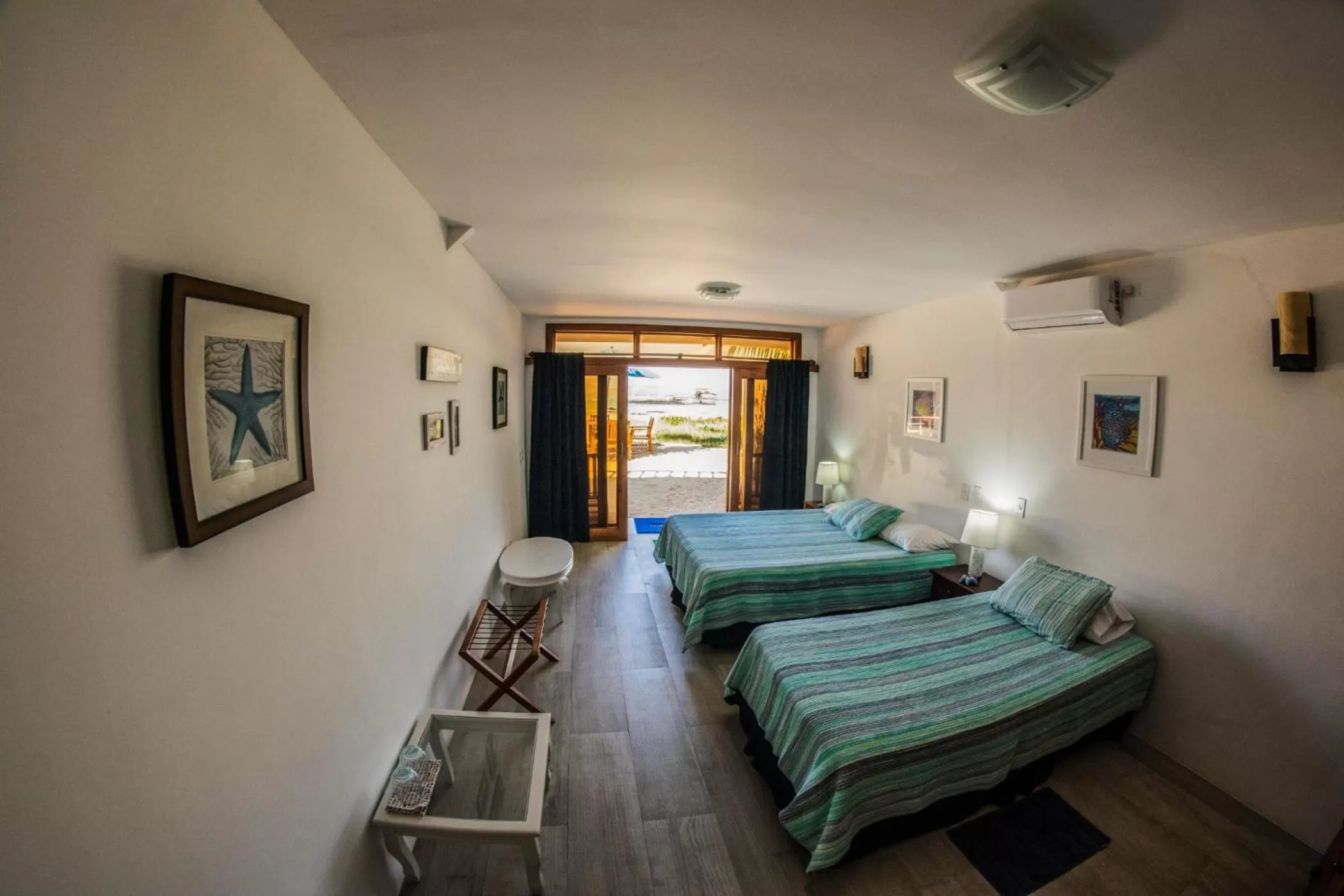 Bed in The Isabela Beach House