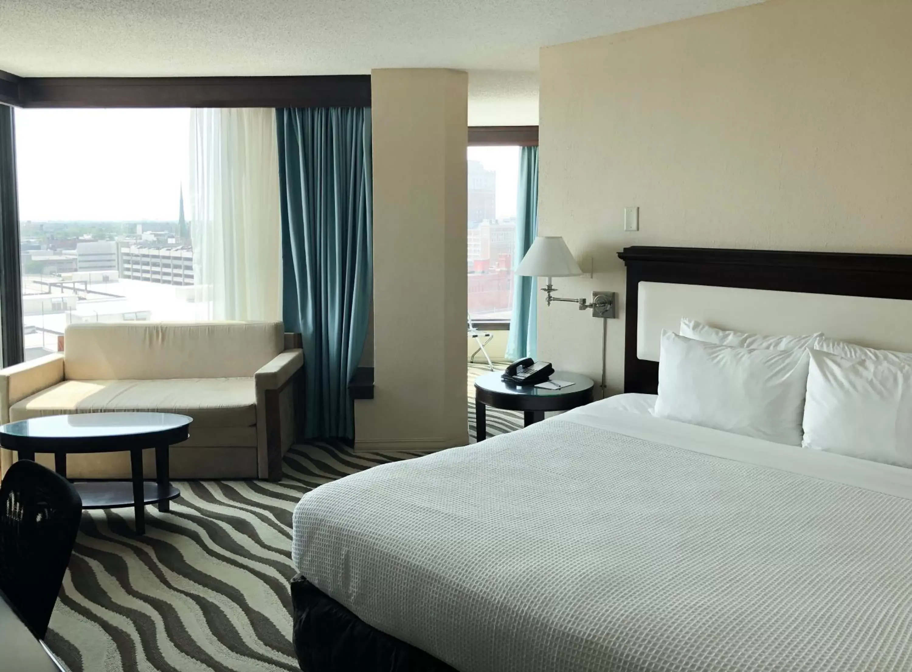 Photo of the whole room, Bed in Fort Pontchartrain Detroit, a Wyndham Hotel