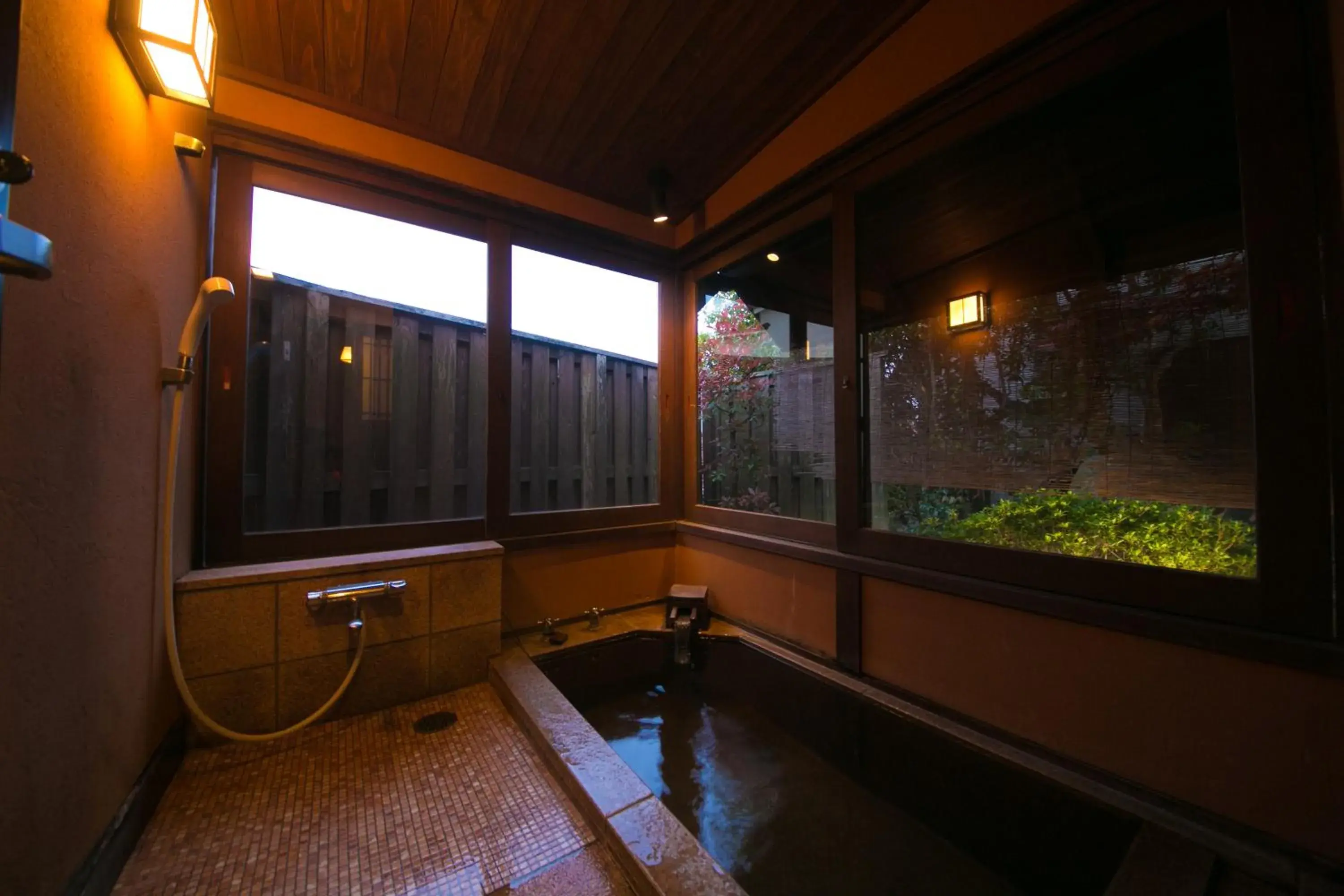 Hot Spring Bath in Bettei Haruki
