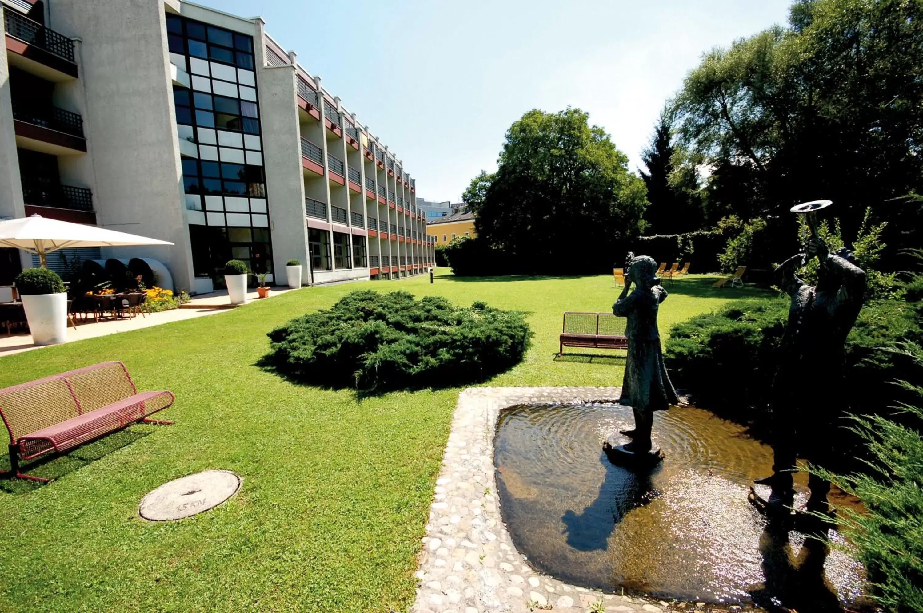 Garden in Parkhotel Brunauer