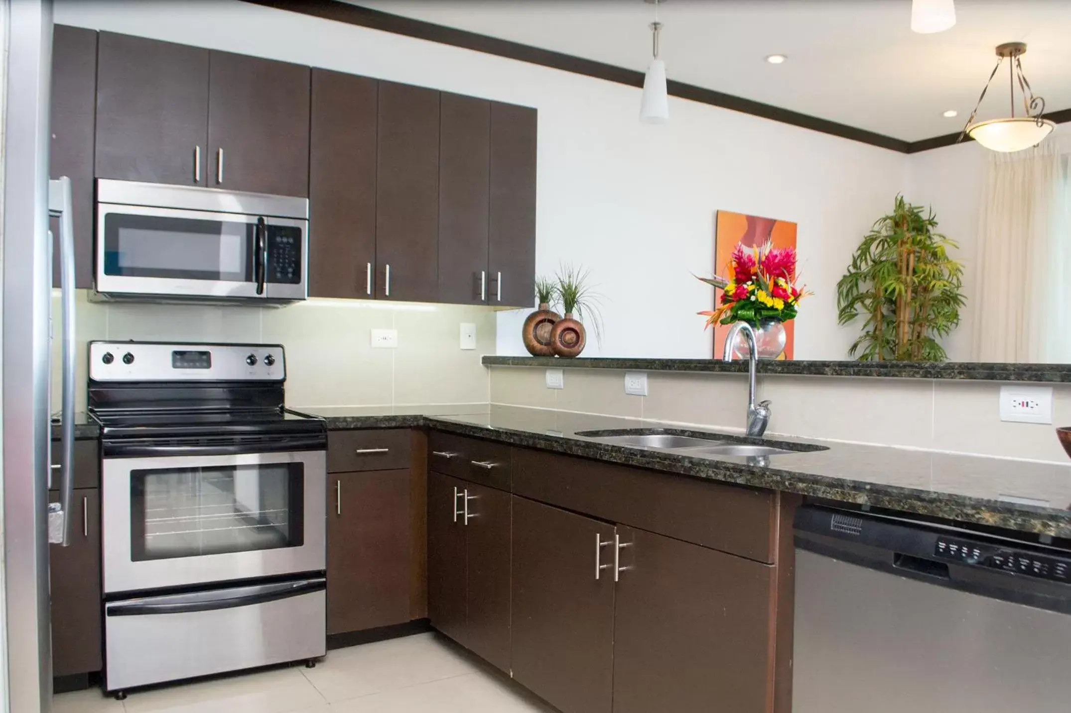 Kitchen/Kitchenette in Best in Jaco Condos at Diamante del Sol