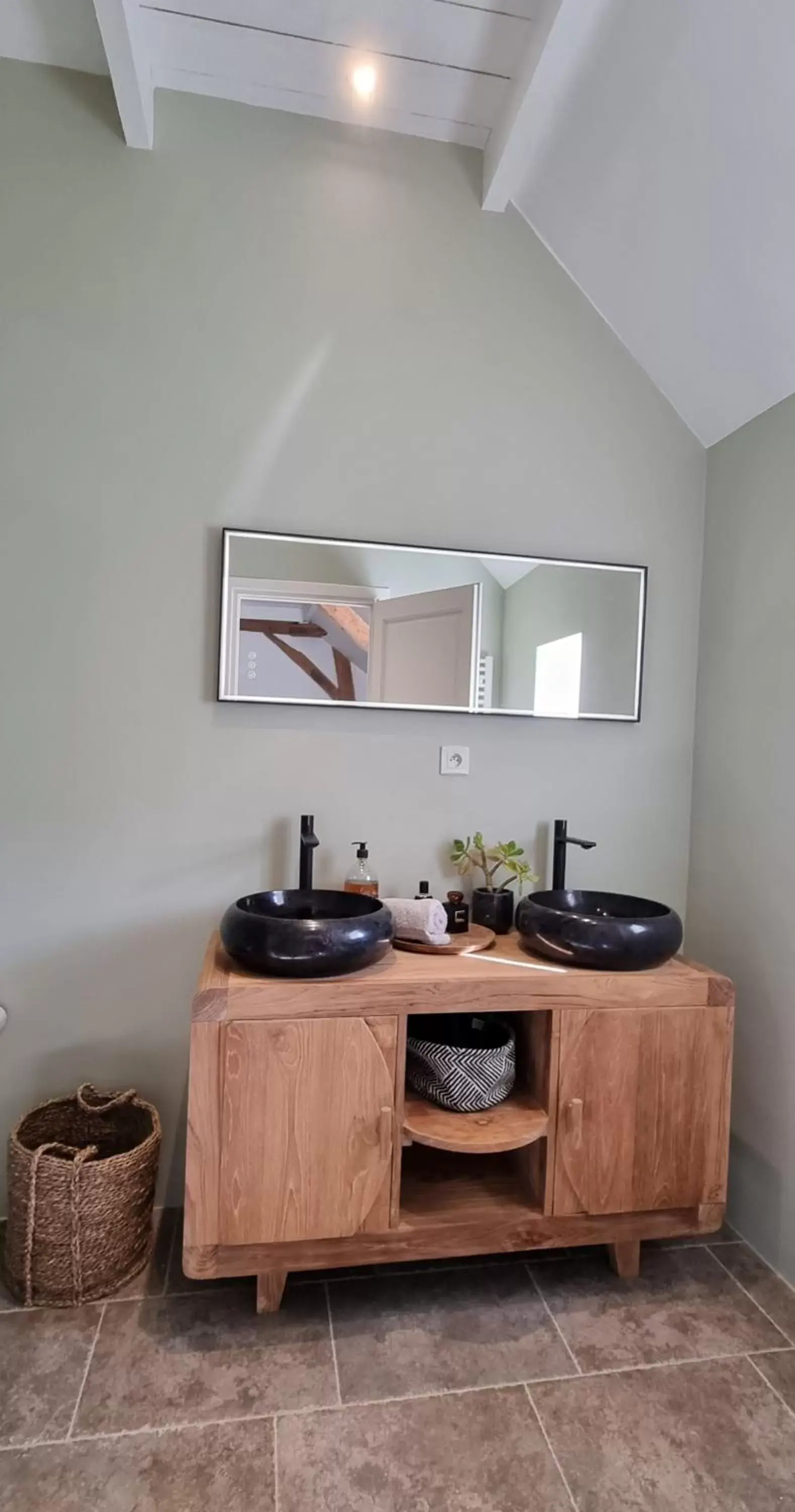 Bathroom in Moulin Renaudiots - Maison d'hôtes