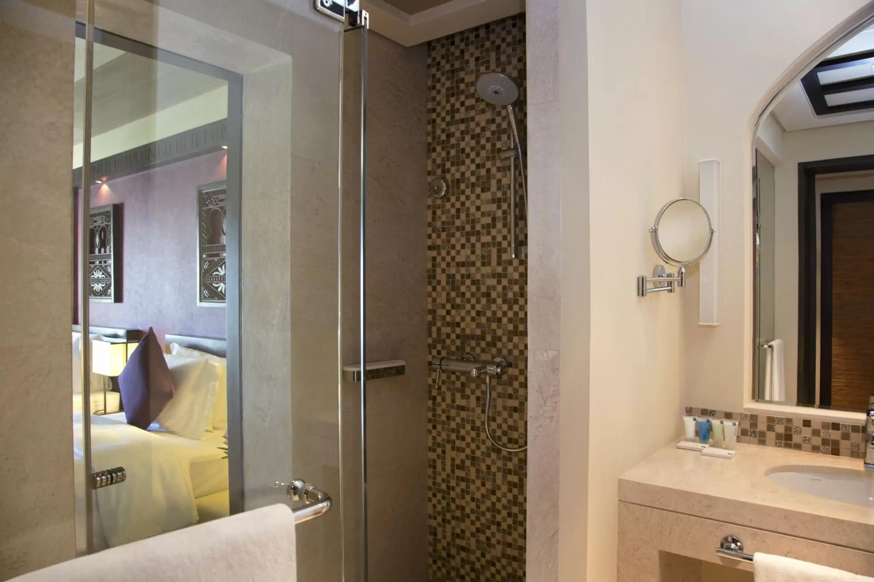 Decorative detail, Bathroom in Salalah Rotana Resort