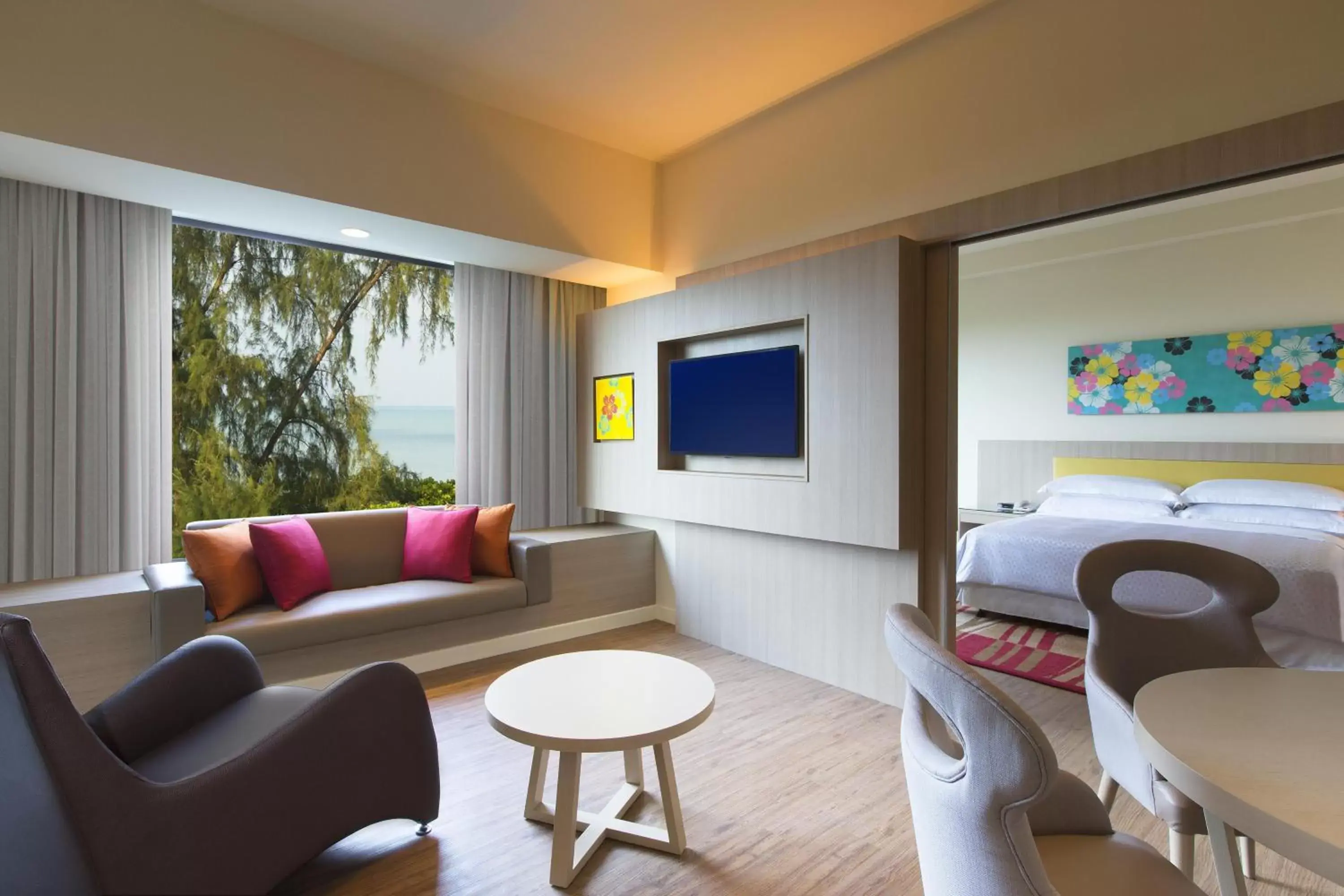 TV and multimedia, Seating Area in Mercure Penang Beach