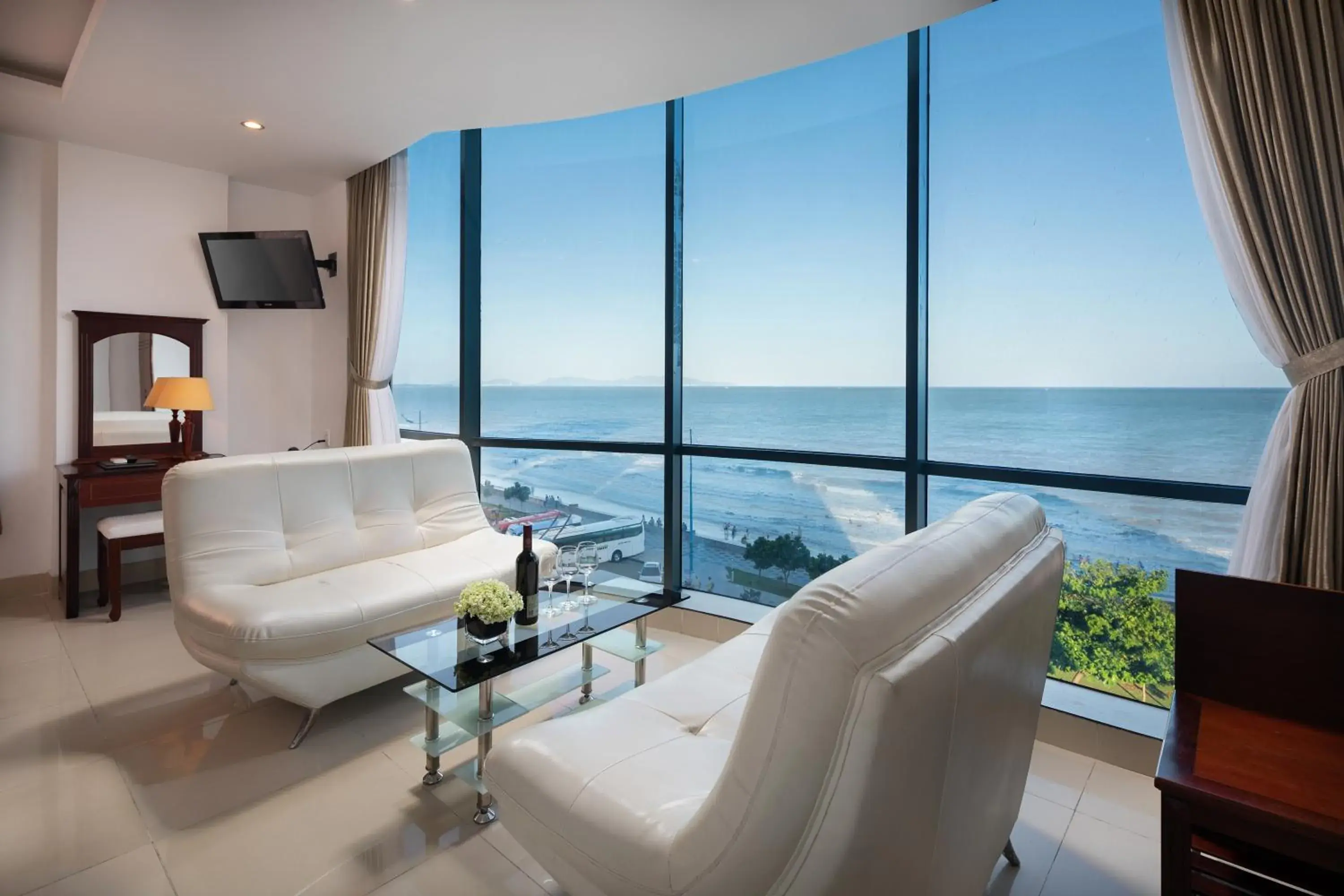 Sea view in Corvin Hotel Sea view in Corvin Hotel