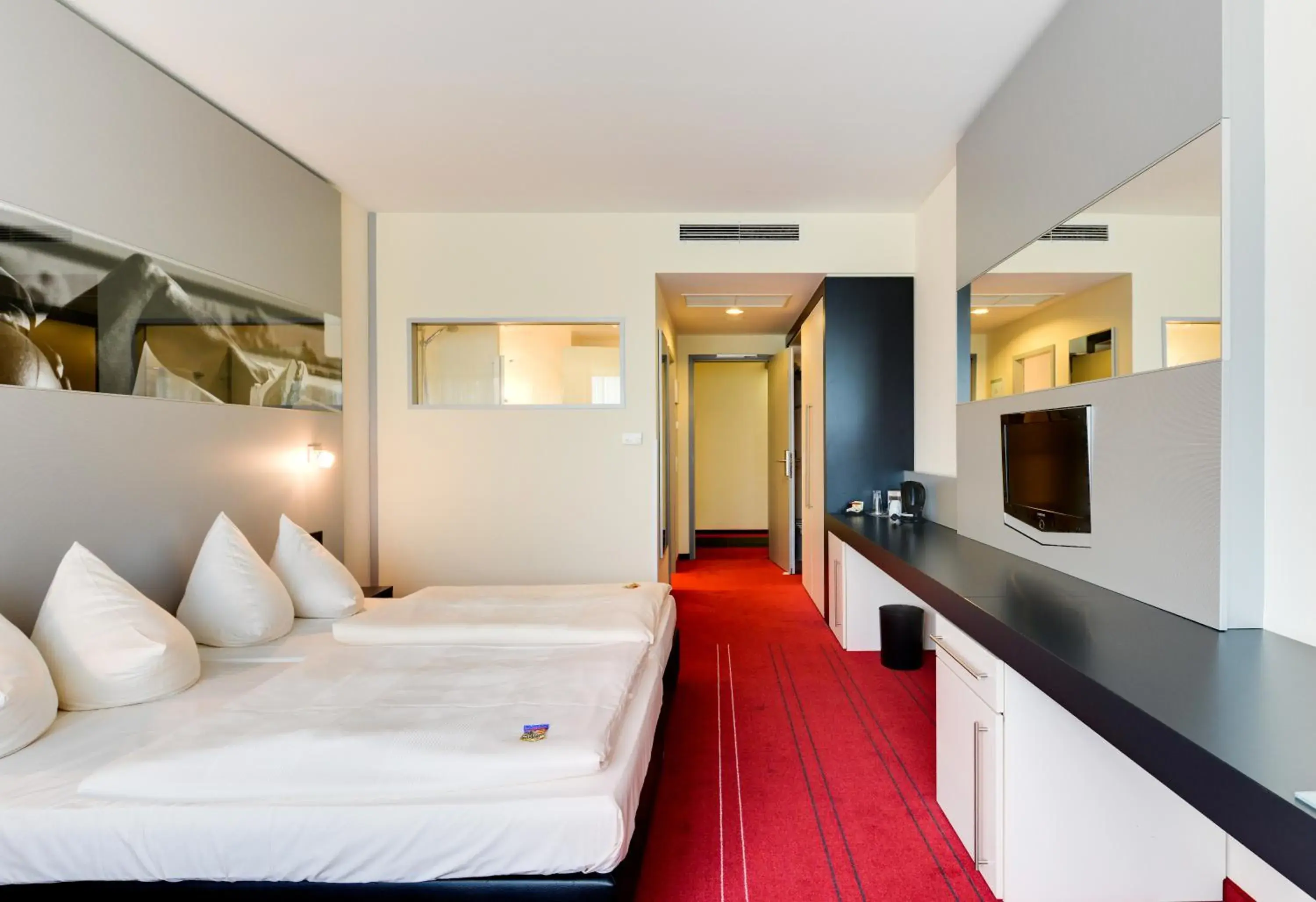 Bed in Novina Hotel Herzogenaurach Herzo-Base