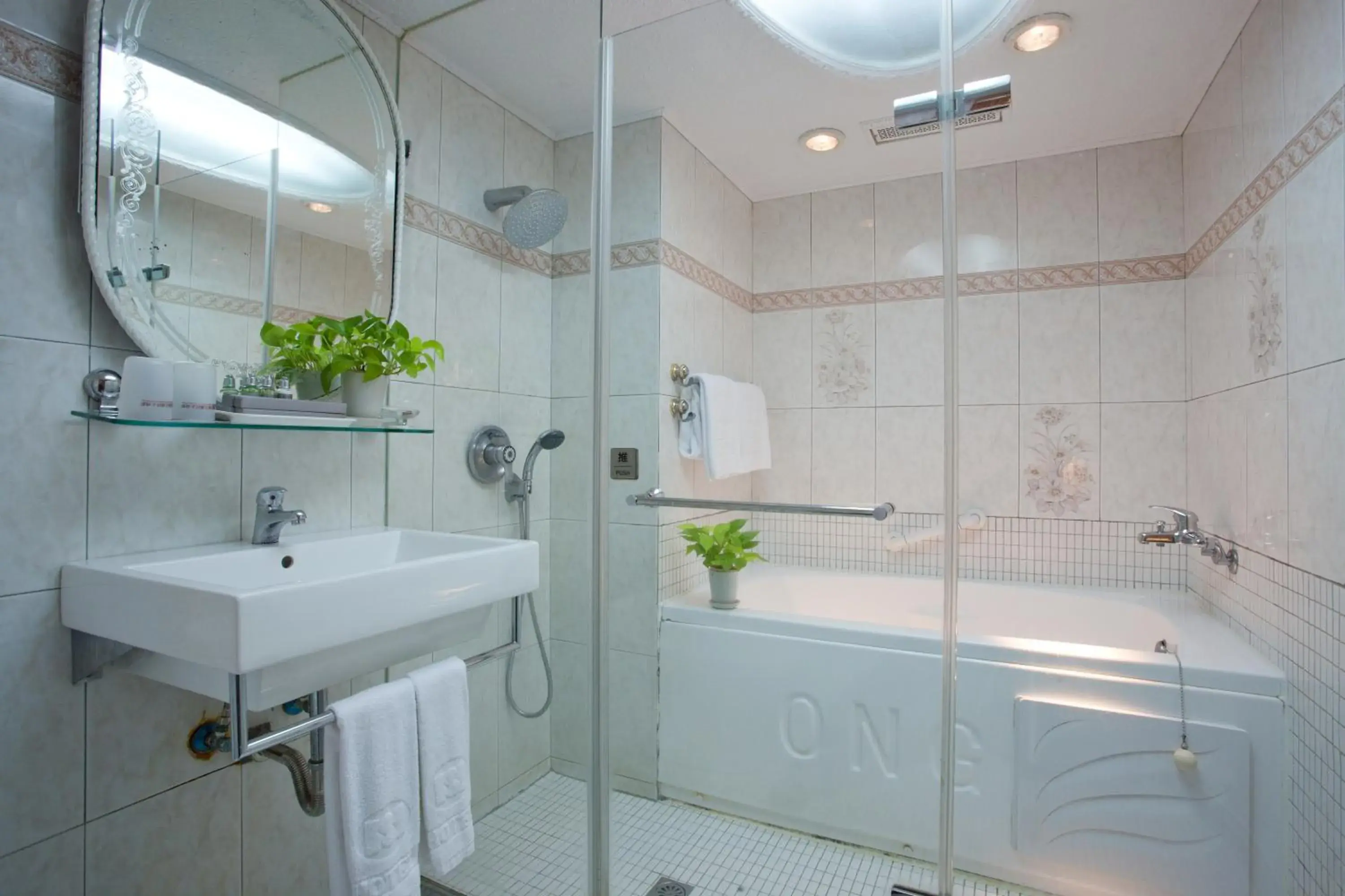 Shower, Bathroom in Erin Hotel