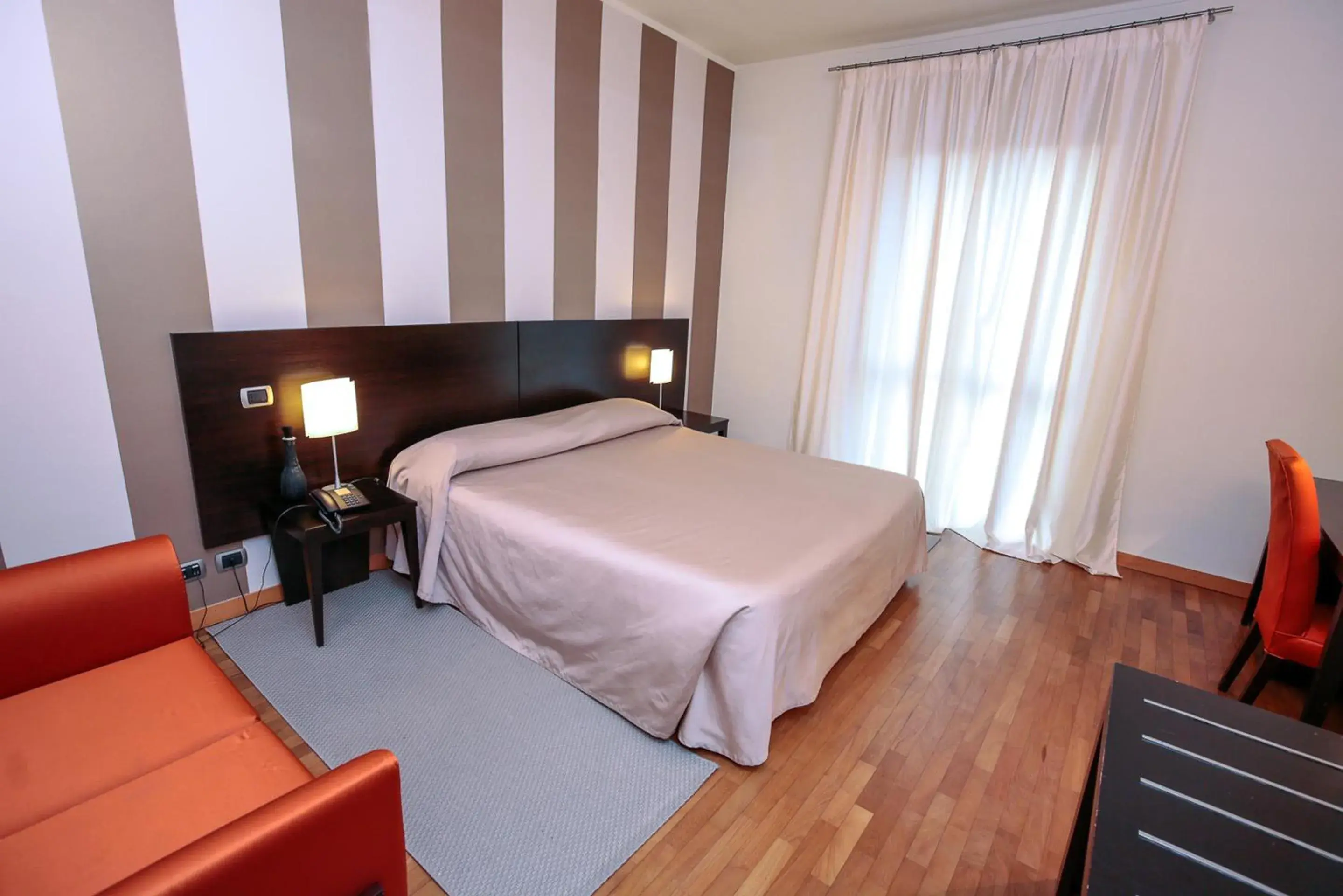 Photo of the whole room, Bed in Hotel Aleramo