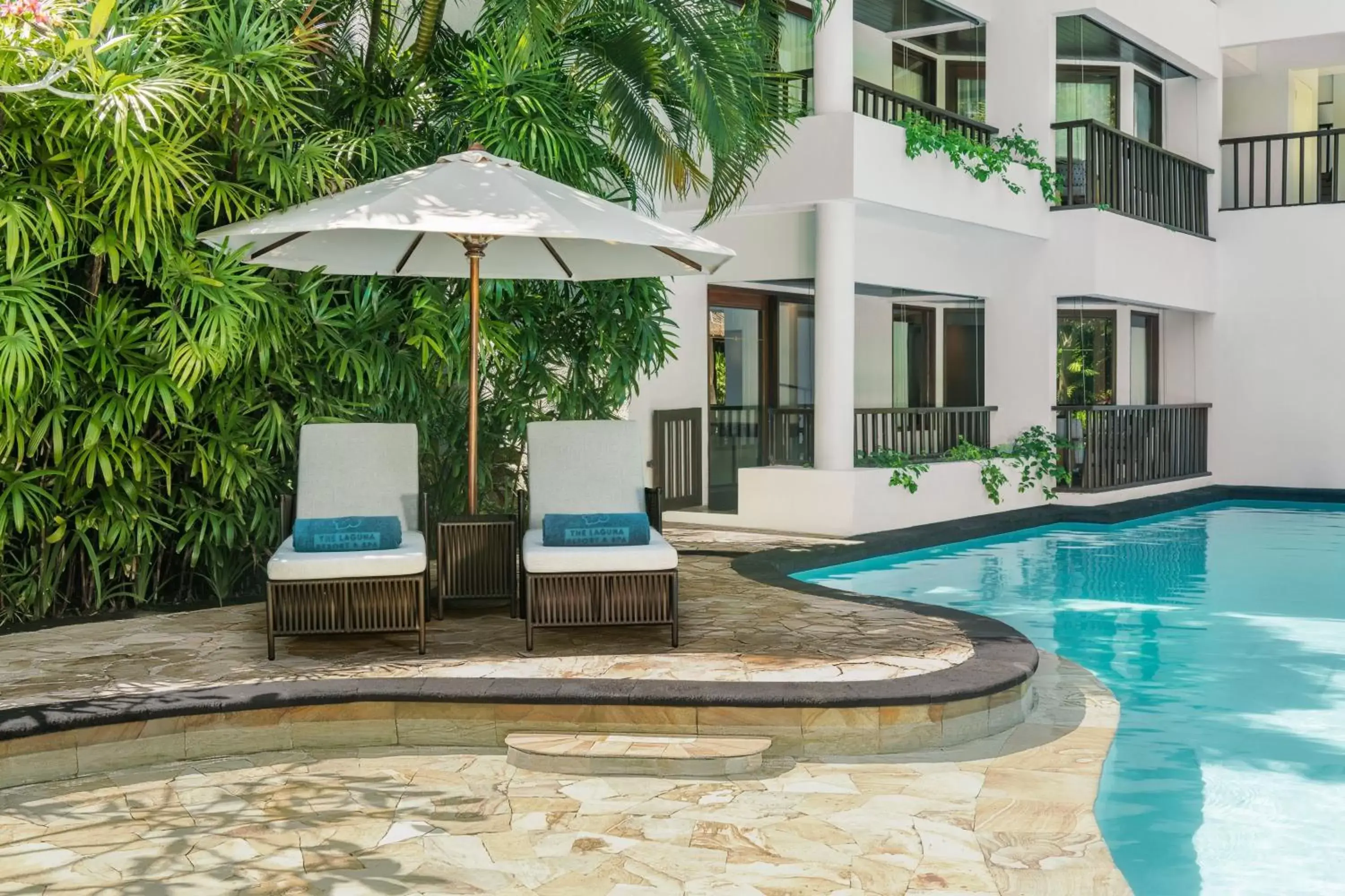 Bedroom, Swimming Pool in The Laguna, A Luxury Collection Resort & Spa, Nusa Dua, Bali