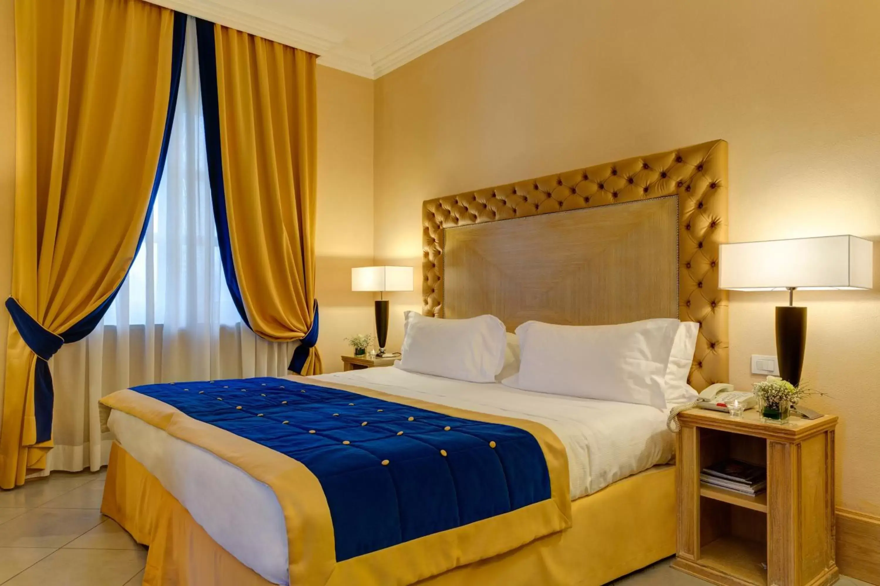 Photo of the whole room, Bed in Villa Tolomei Hotel & Resort
