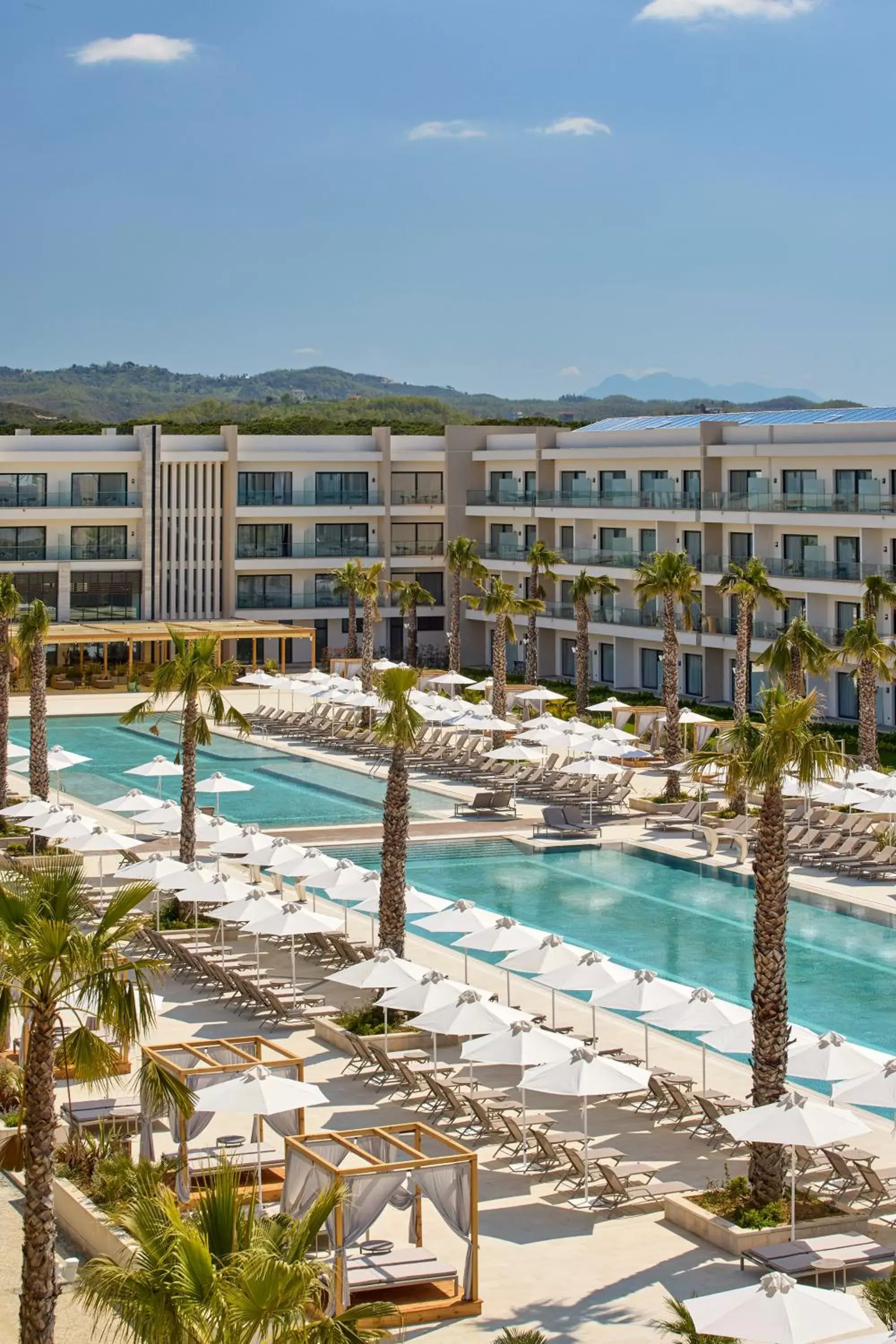 Property building, Swimming Pool in Meliá Durrës Albania