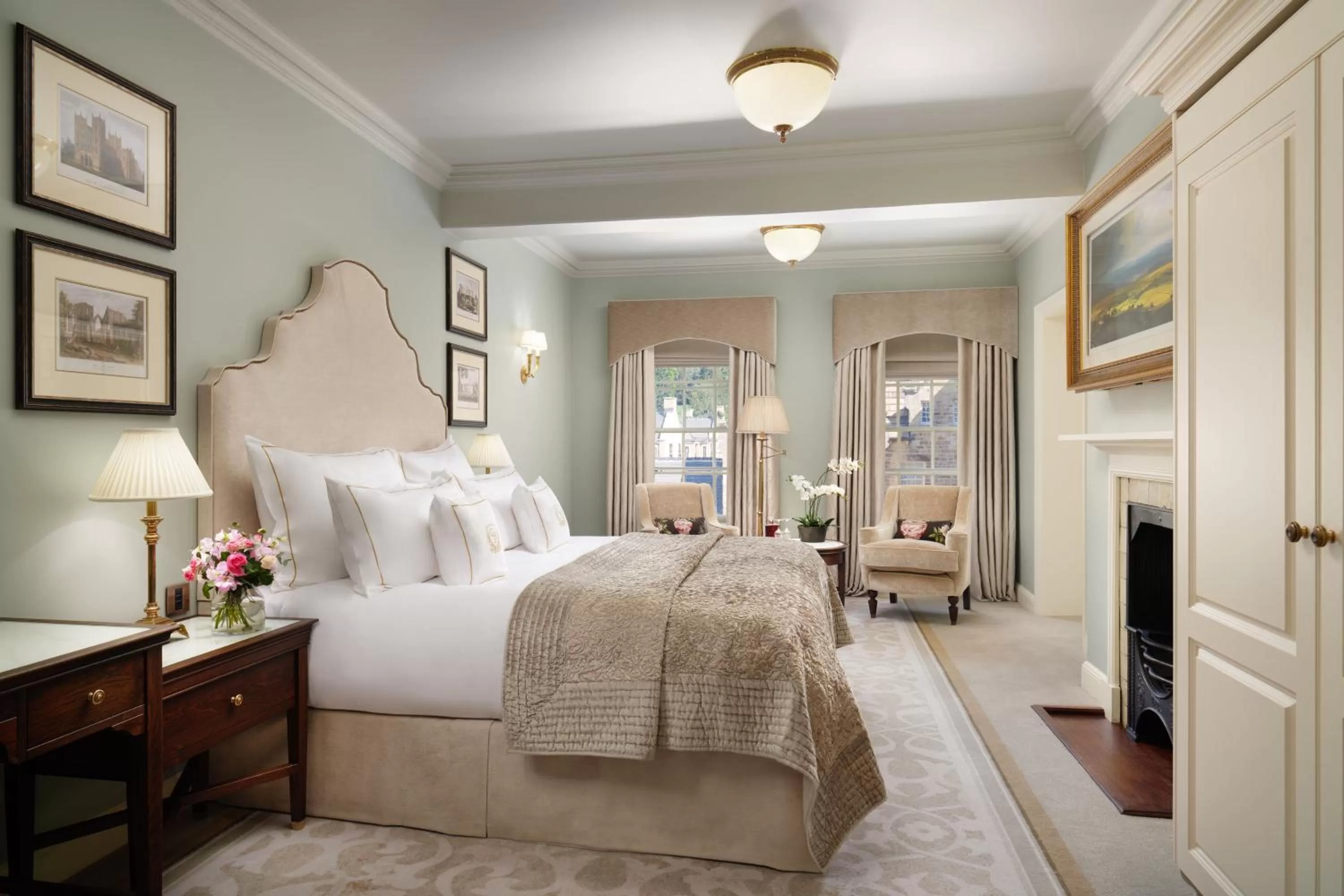 Bed in Grantley Hall