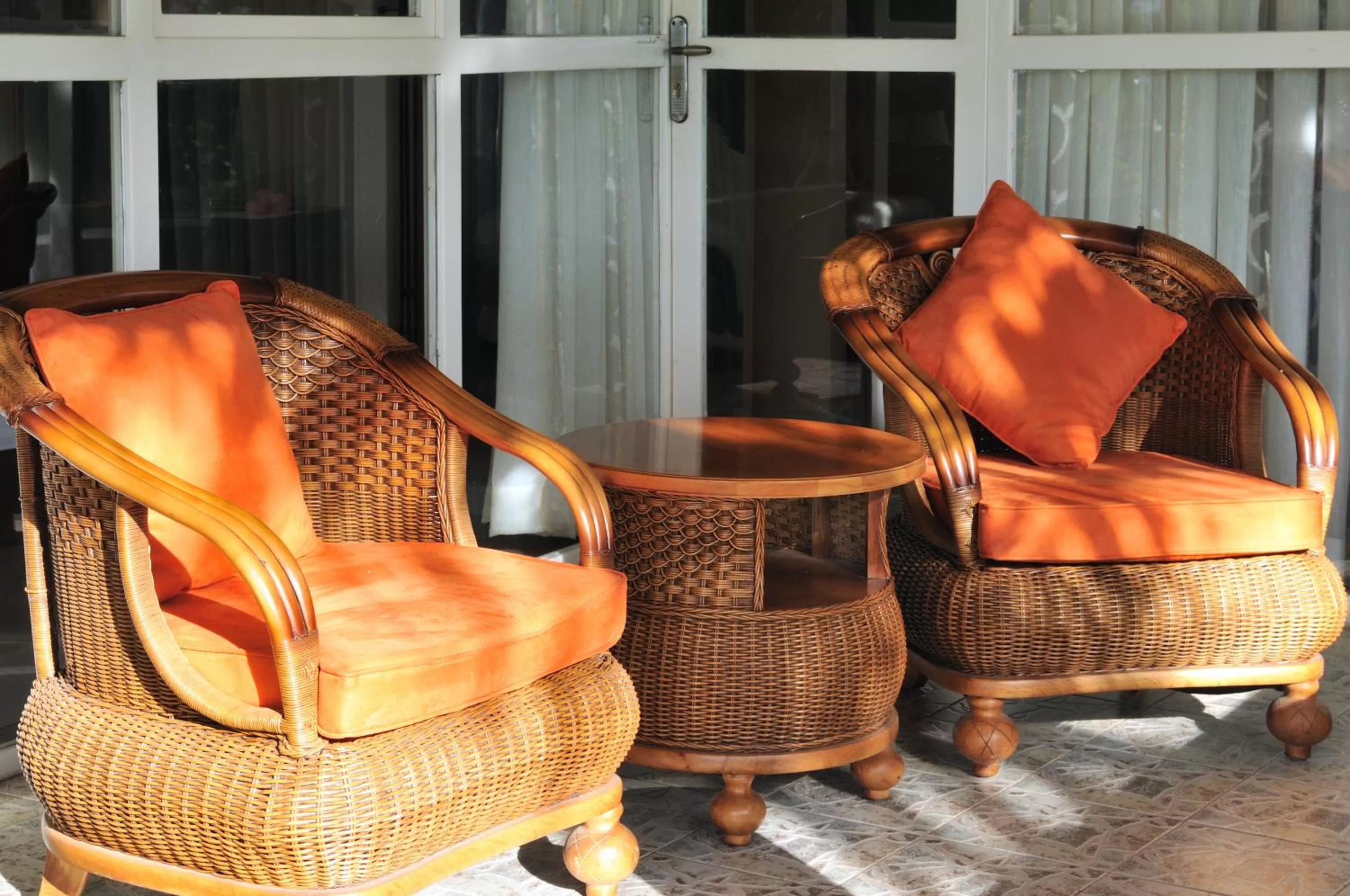 Patio in Hotel Safari Gate