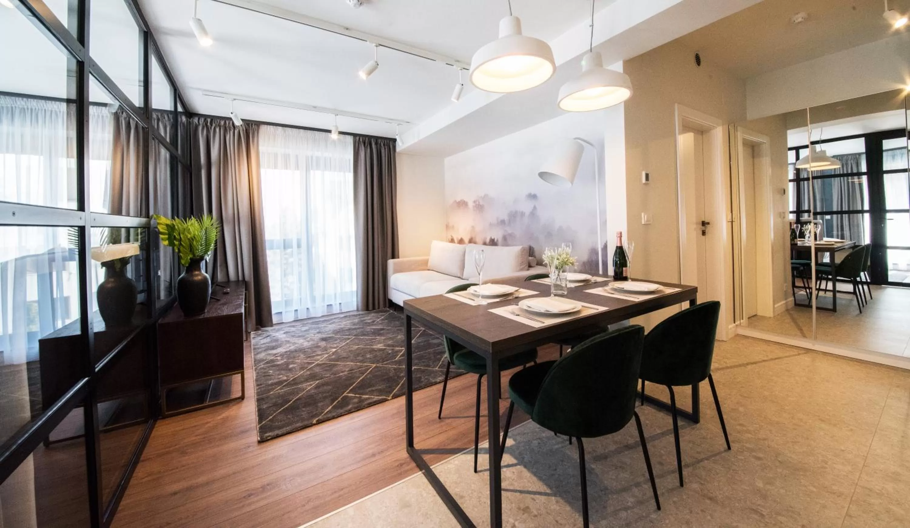 Living room in Biador Apartments