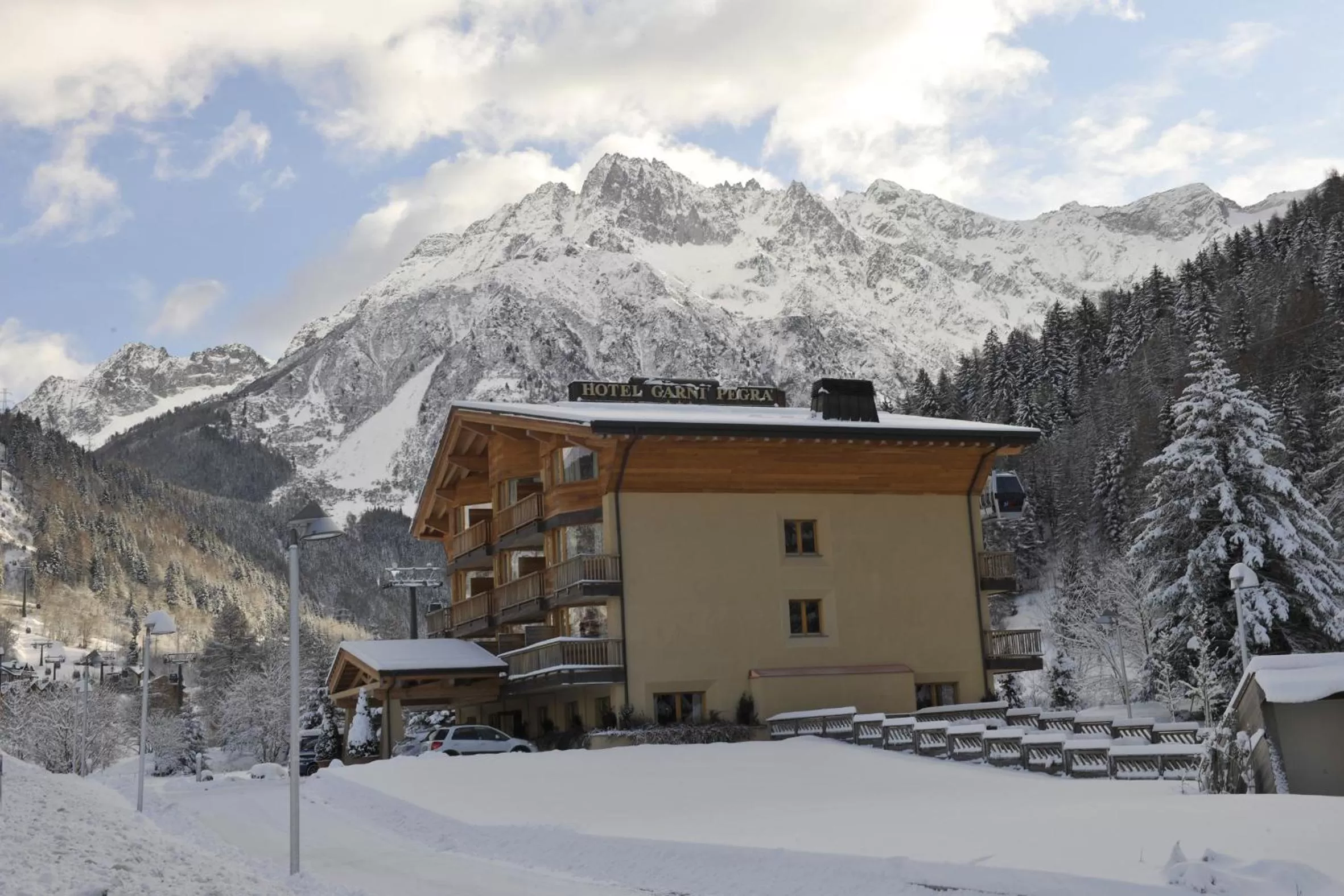 On site in Hotel Garni Pegrà