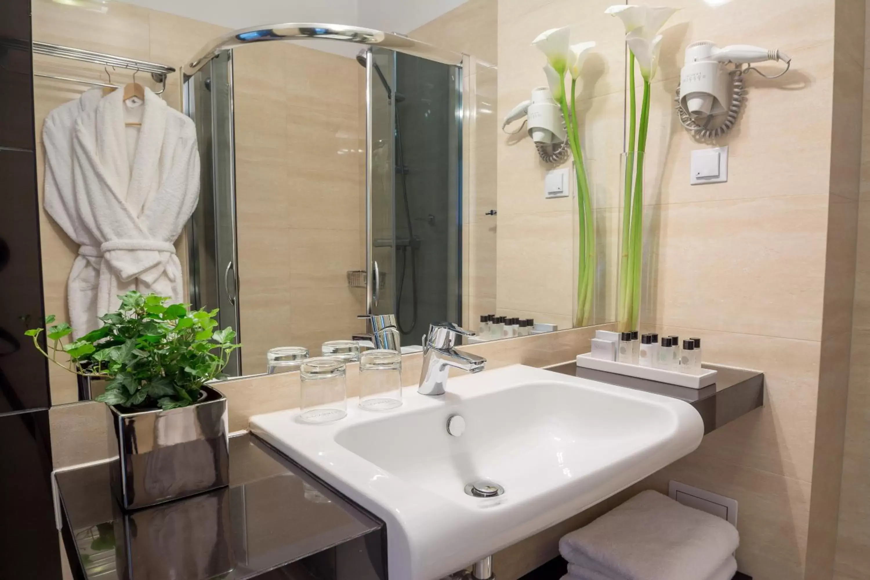 Shower, Bathroom in Queen Boutique Hotel