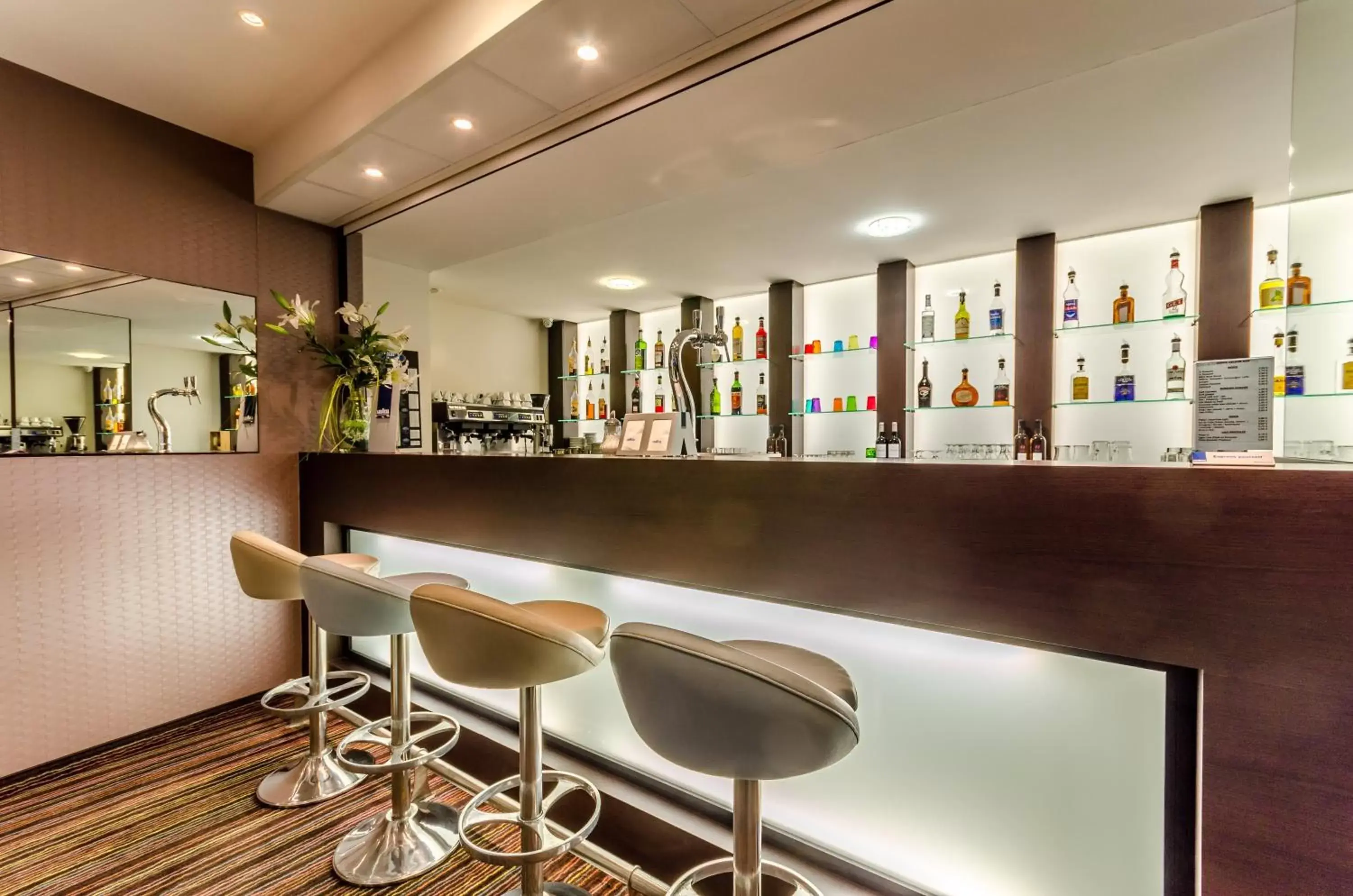 Lounge or bar in Helgon Hotel - Lourdes Pyrénées Lounge or bar in Helgon Hotel - Lourdes Pyrénées