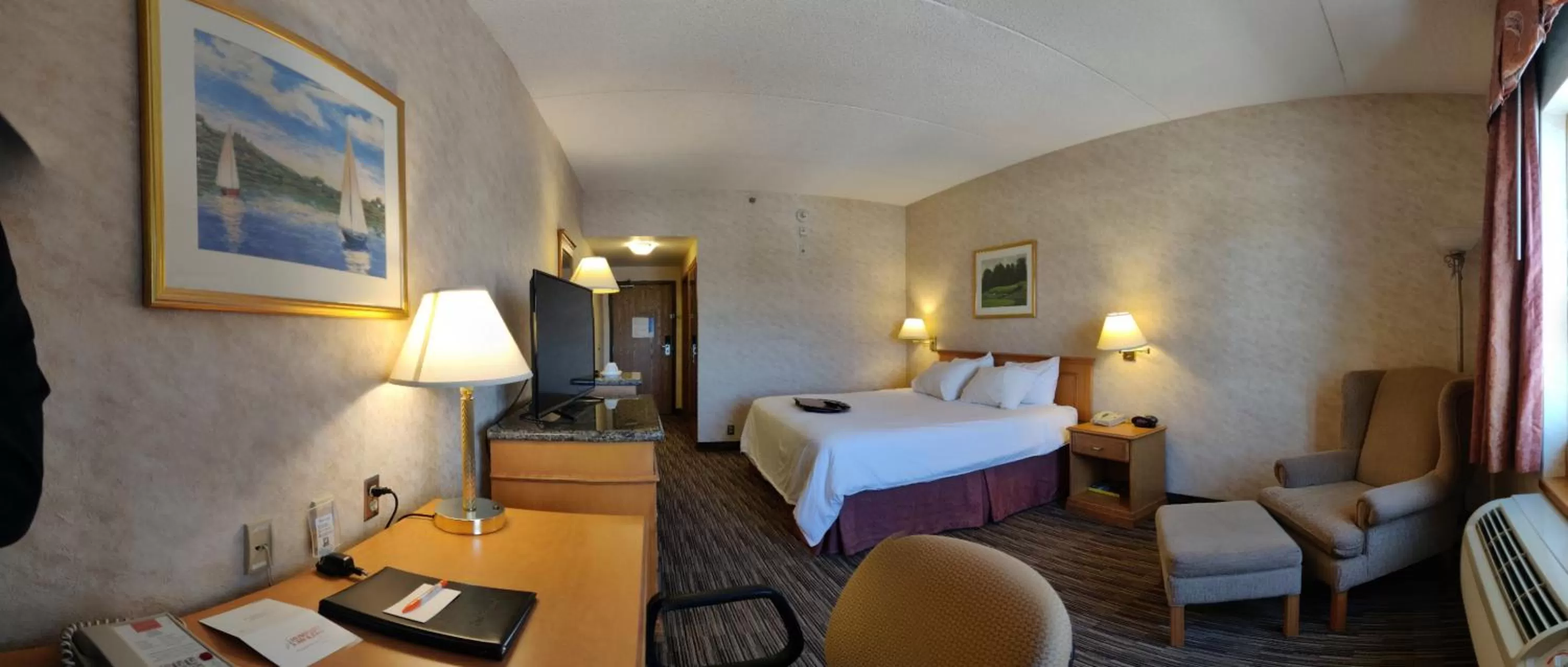 Bed in Humphry Inn and Suites