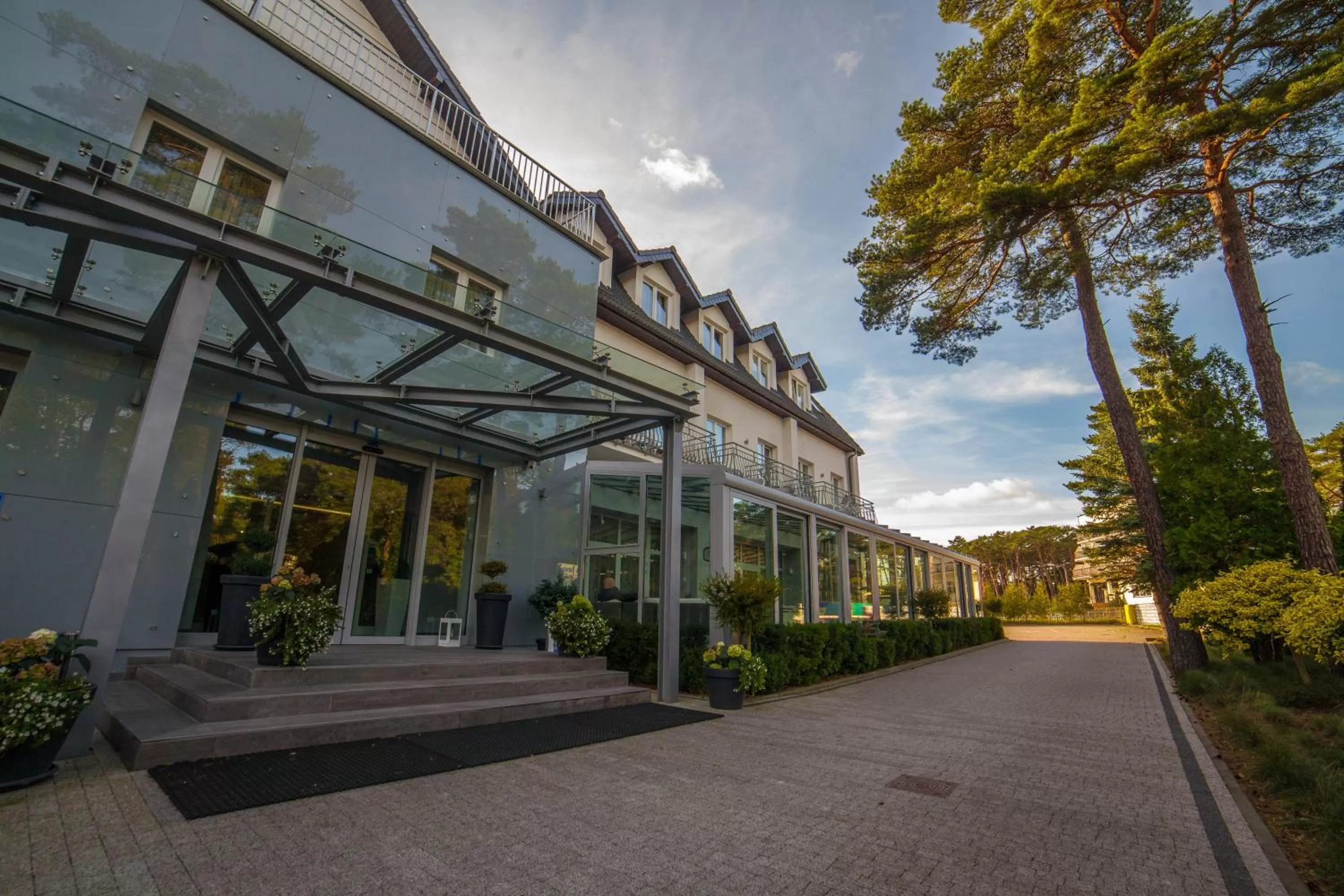 Property building in Hotel Jantar Wellness & Spa