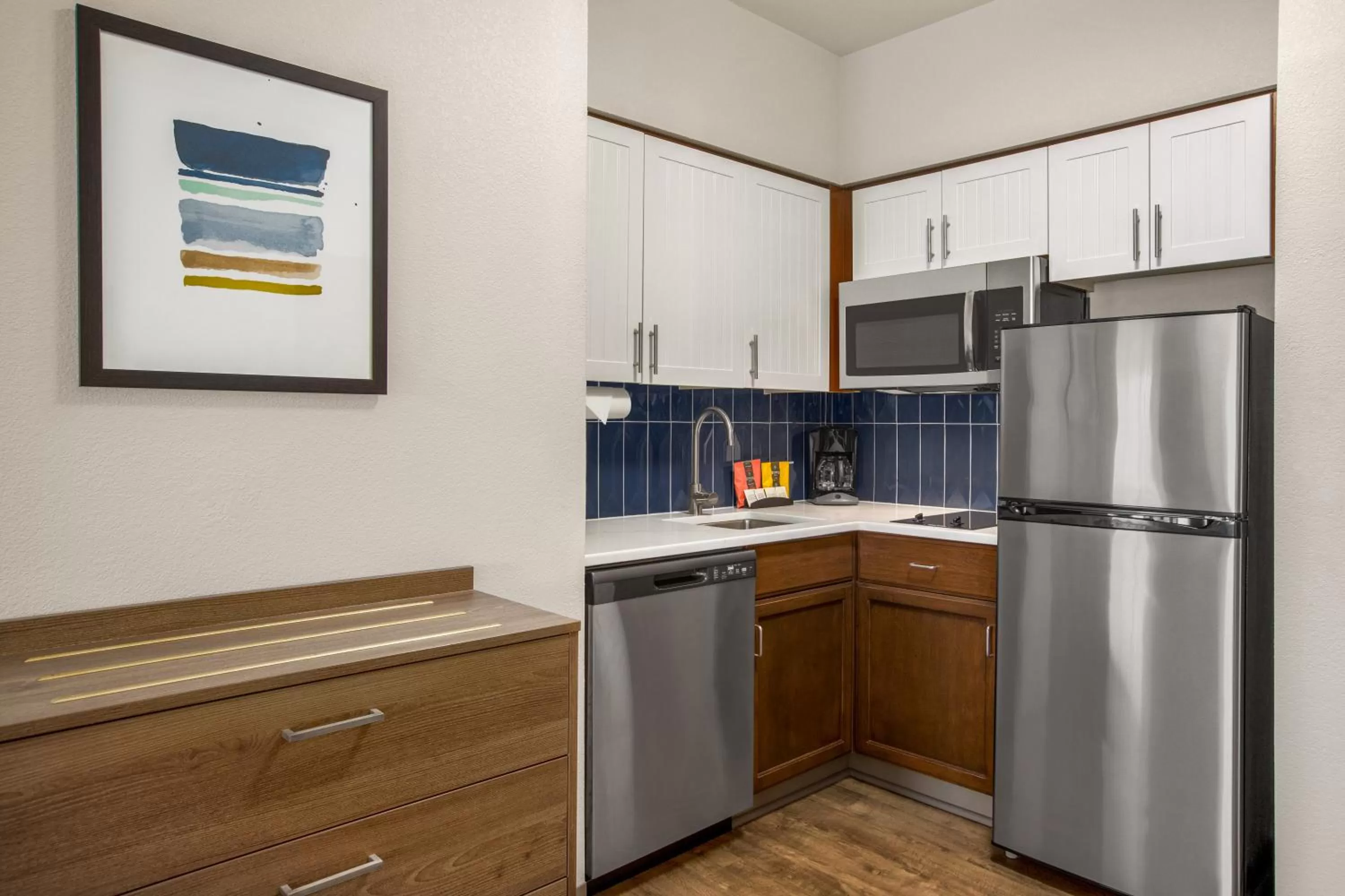 kitchen in Staybridge Suites Quantico-Stafford by IHG